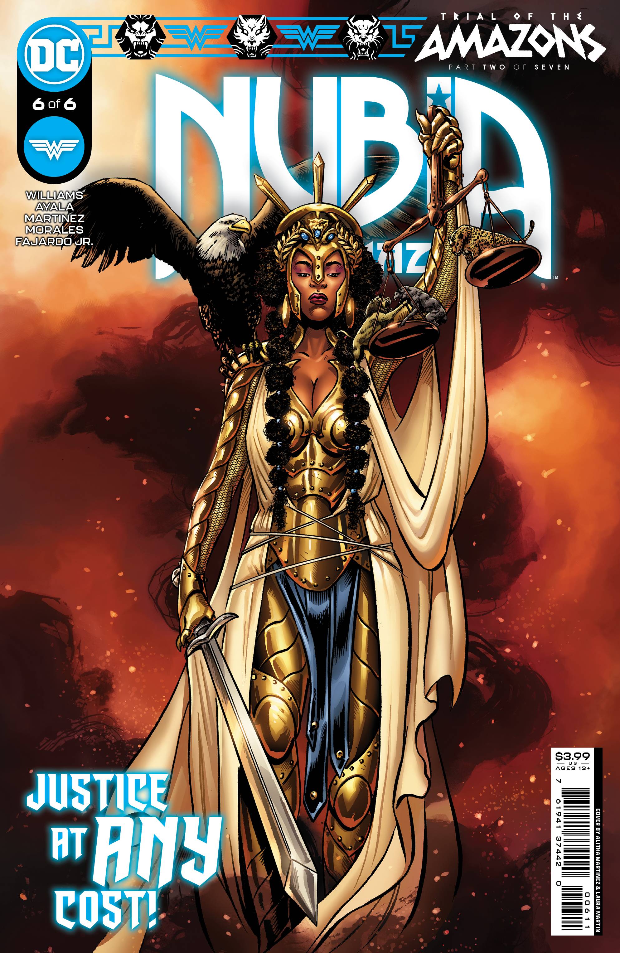 NUBIA & THE AMAZONS #6 (OF 6) CVR A BANKS