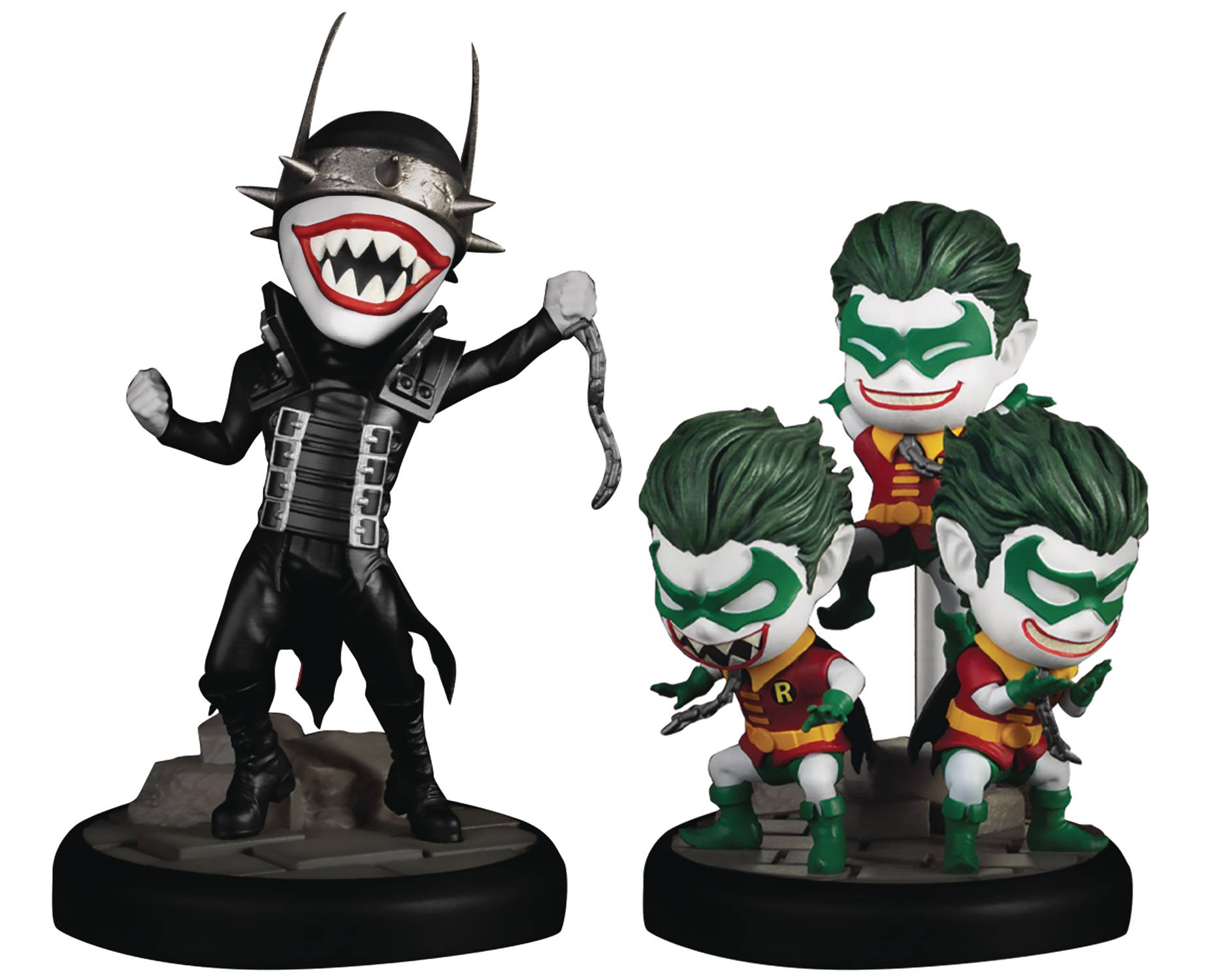 NOV218772 - DARK KNIGHTS METAL MEA-030SP BATMAN & ROBIN MINIONS PX FIG ( -  Previews World