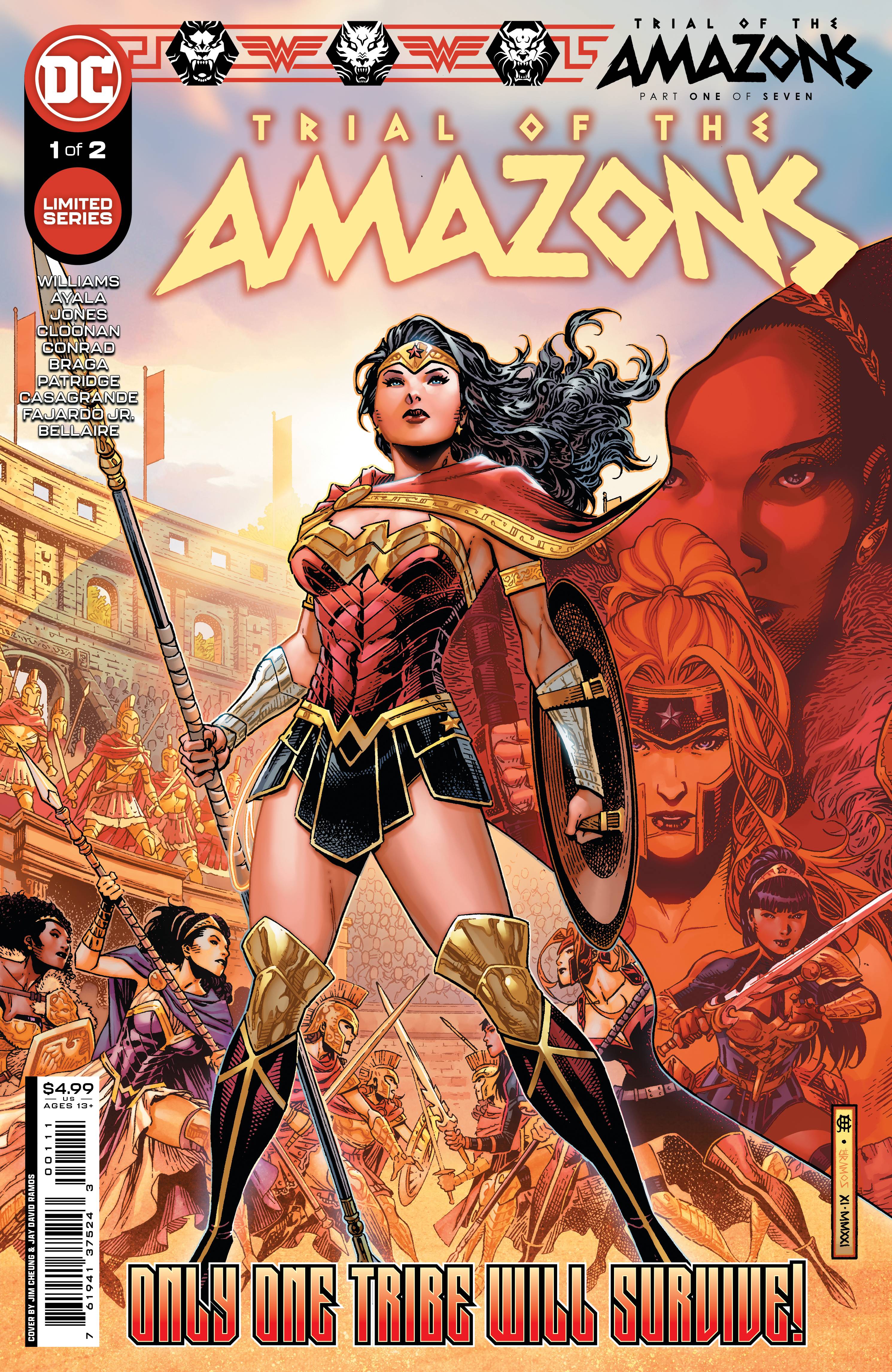 TRIAL OF AMAZONS #1 CVR A CHEUNG