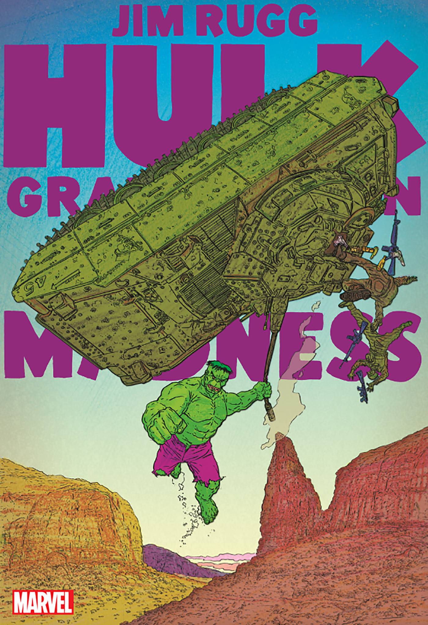 HULK GRAND DESIGN MADNESS #1 DARROW VAR