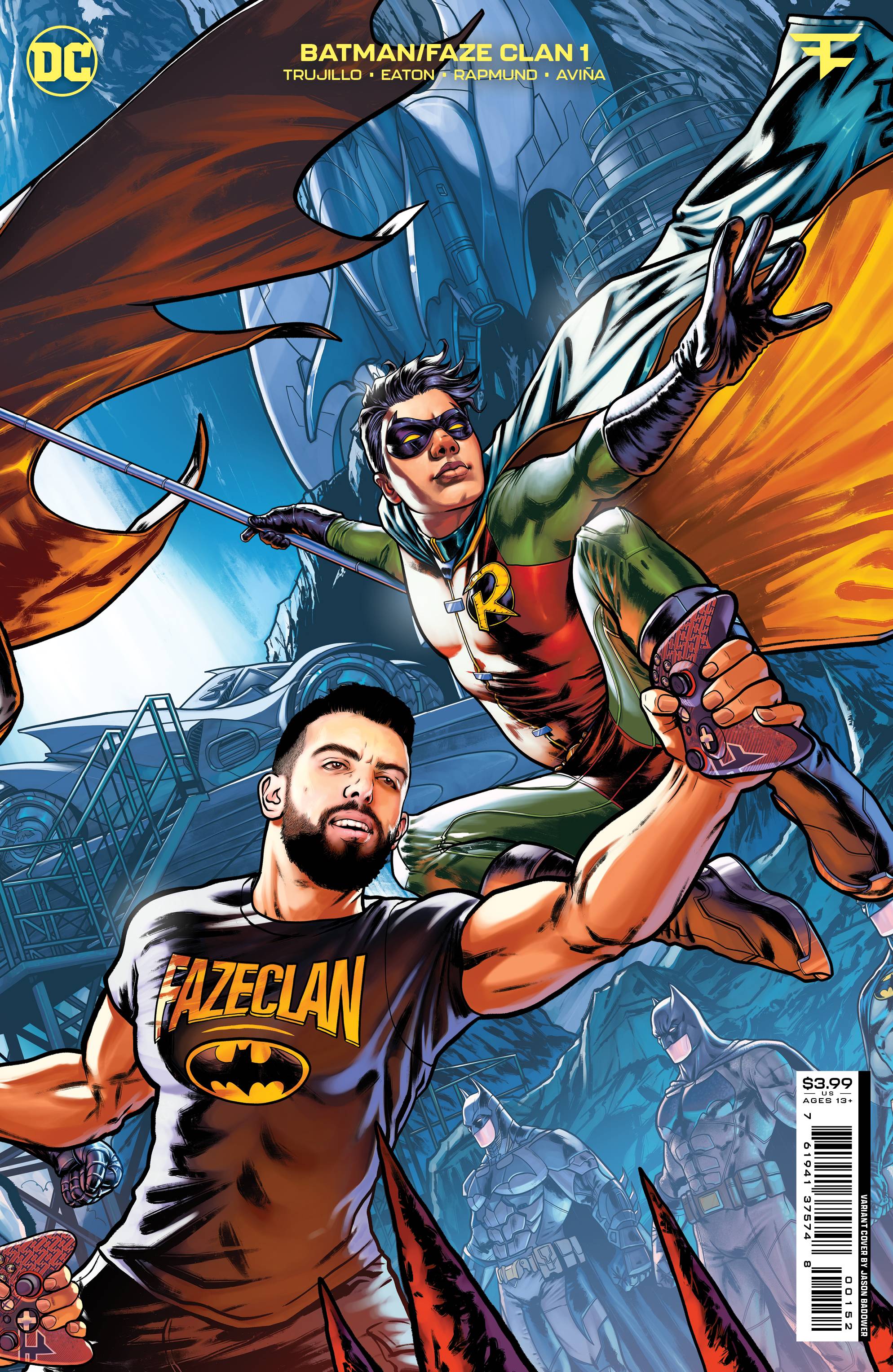 JAN222803 - BATMAN FAZE CLAN ONESHOT #1 CVR E BADOWER CONNECTING VAR -  Previews World