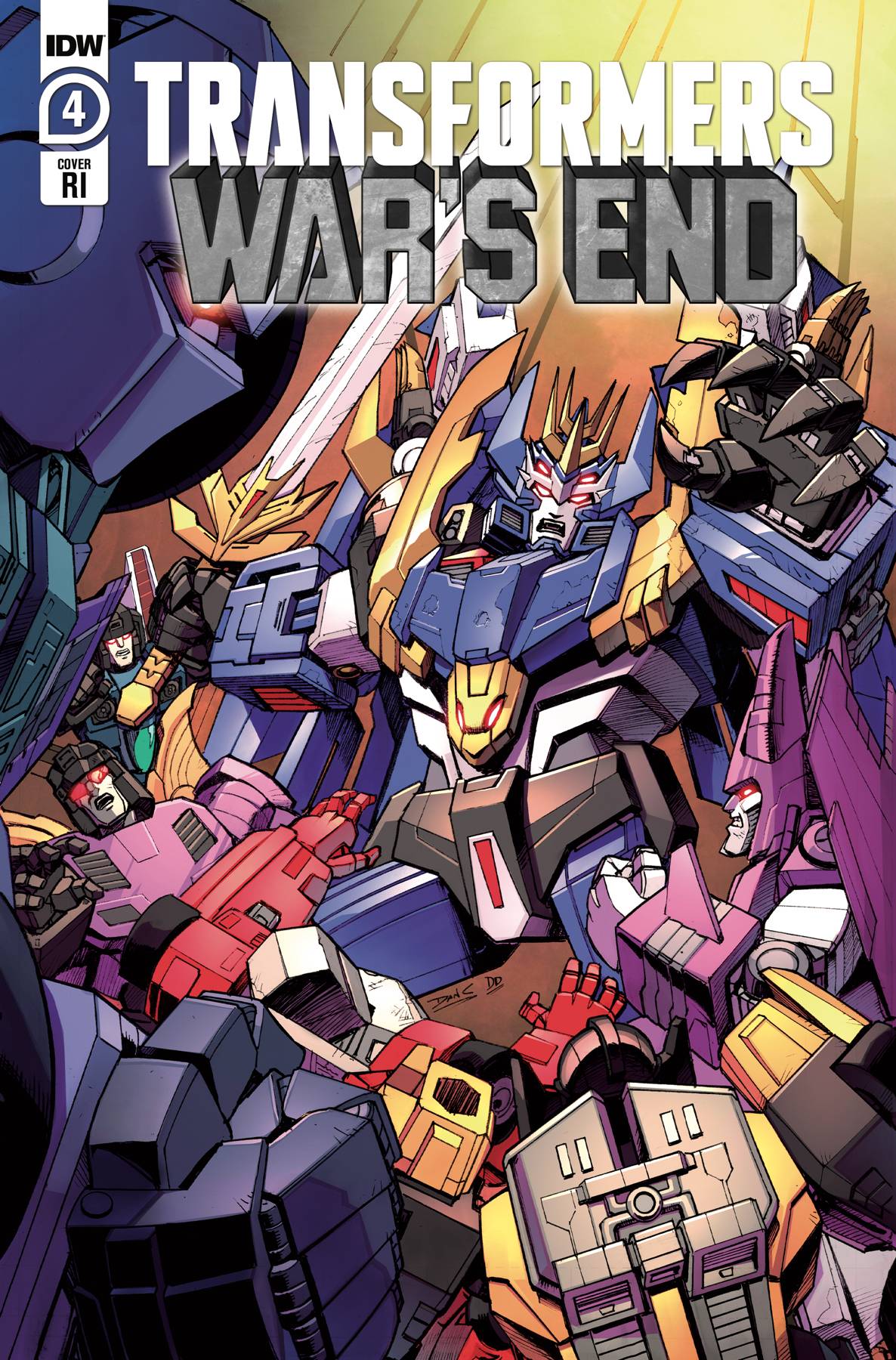 MAR220510 TRANSFORMERS WARS END 4 (OF 4) CVR C 10 COPY KHANNA INCV