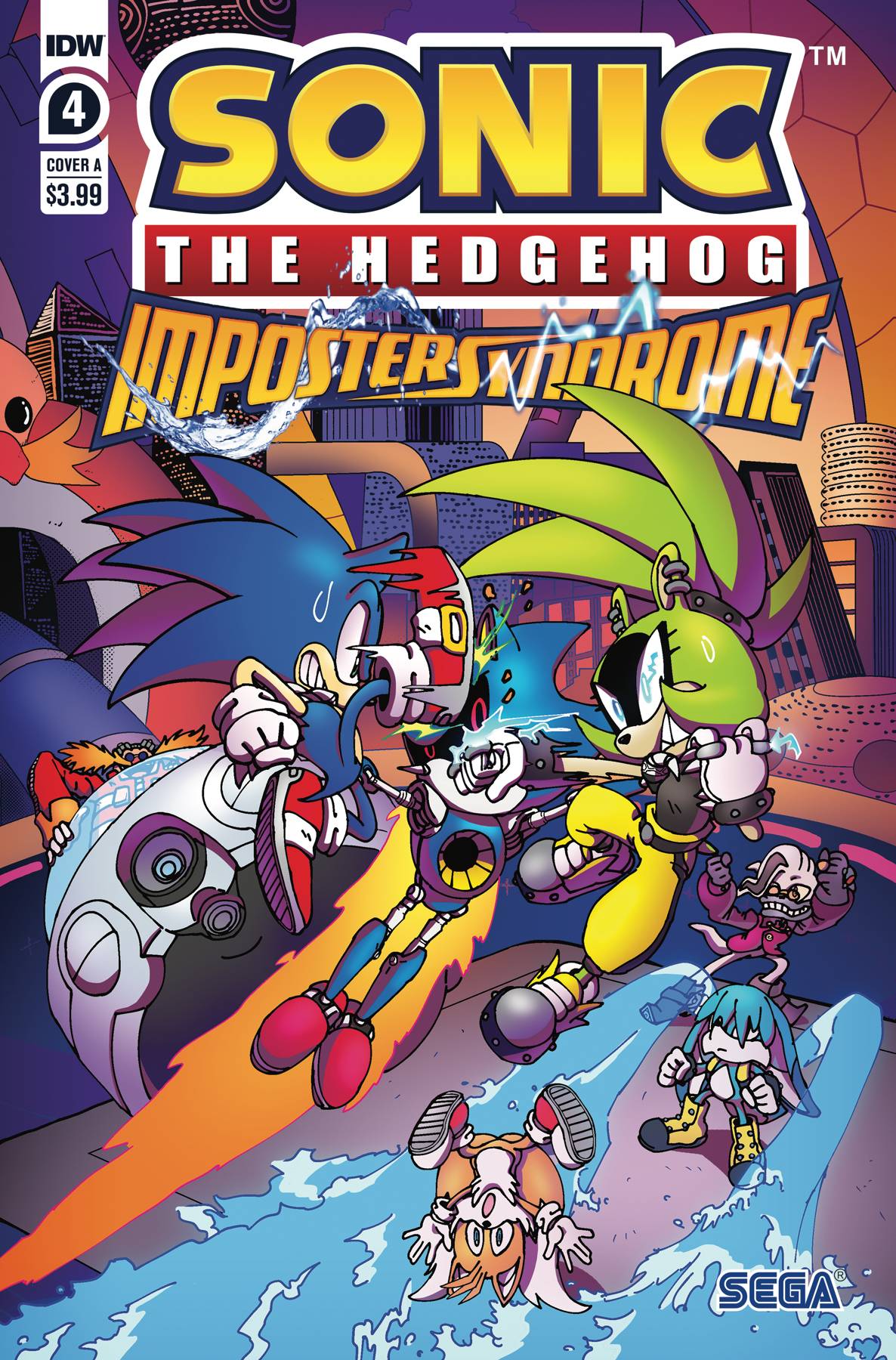 SONIC HEDGEHOG IMPOSTER SYNDROME #4 (OF 4) CVR A FONSECA