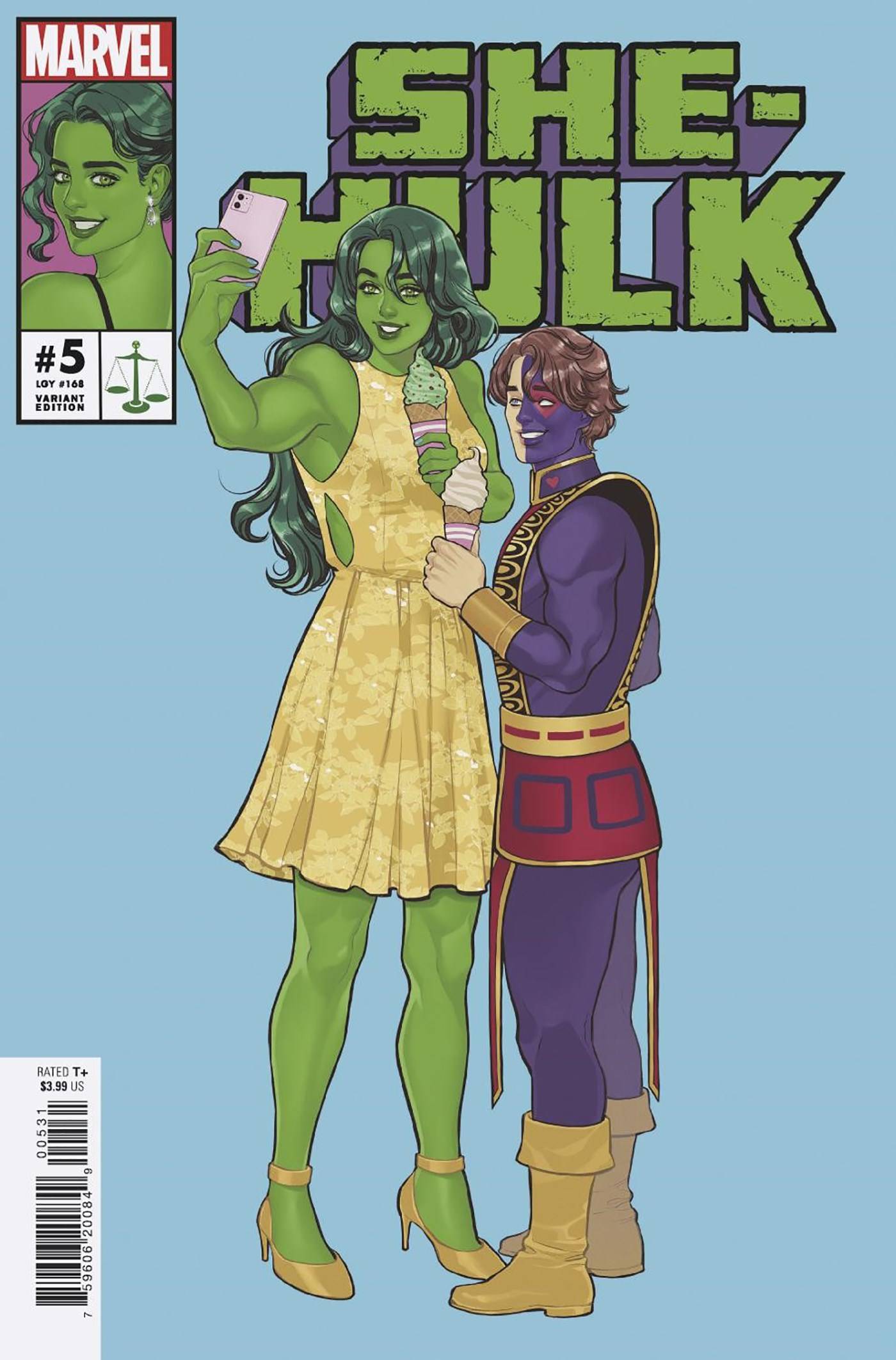 MAR221046 - SHE-HULK #5 - Previews World