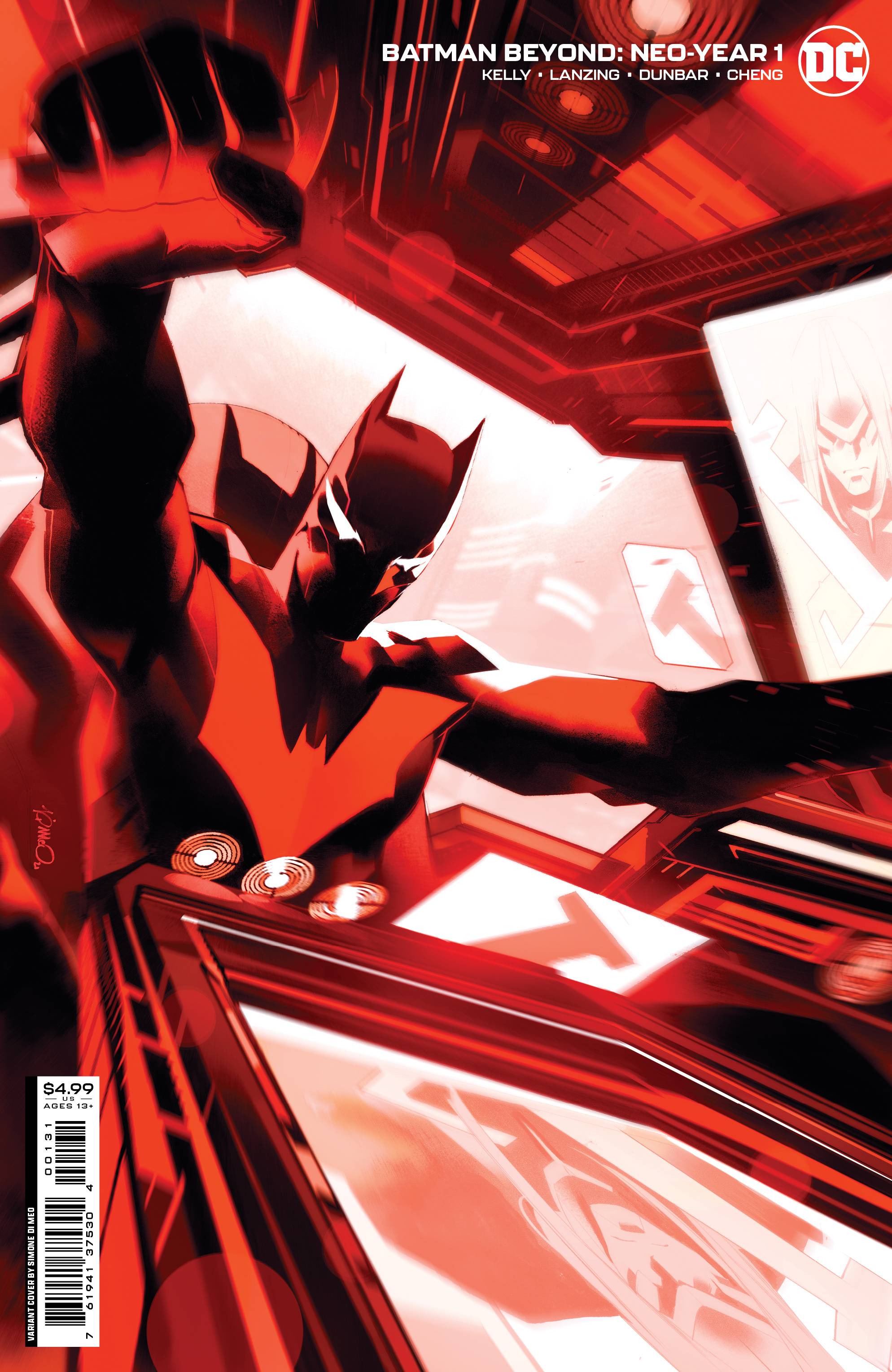 FEB222801 - BATMAN BEYOND NEO YEAR #1 CVR C 25 COPY DI MEO CARD STOCK VA -  Previews World