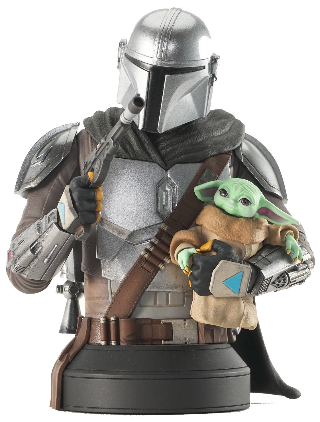 STAR WARS THE MANDALORIAN WITH GROGU PX 1/6 SCALE BUST (DEC2