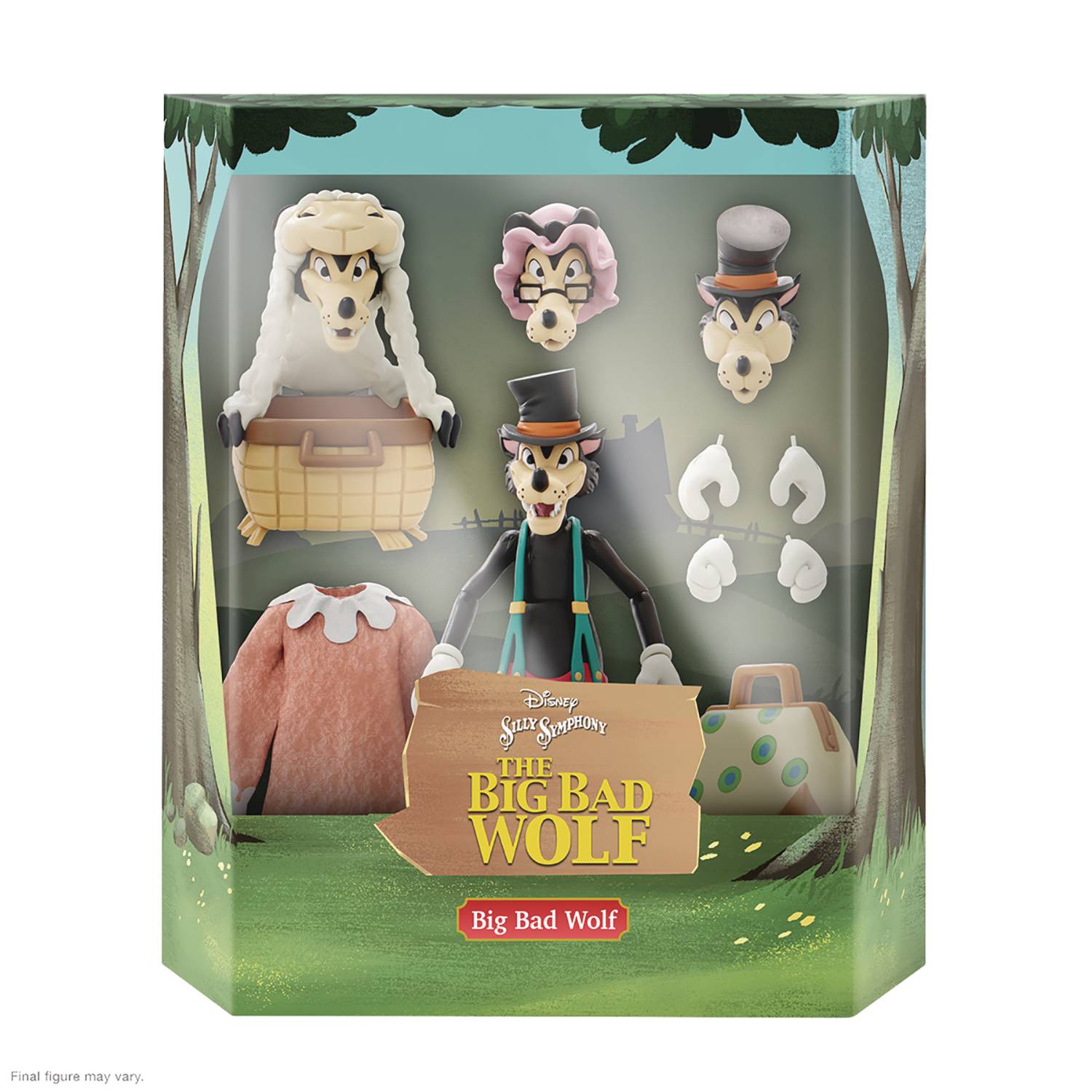 JAN228668 - DISNEY ULTIMATES W3 SILLY SYMPHONY BIG BAD WOLF AF - Previews  World