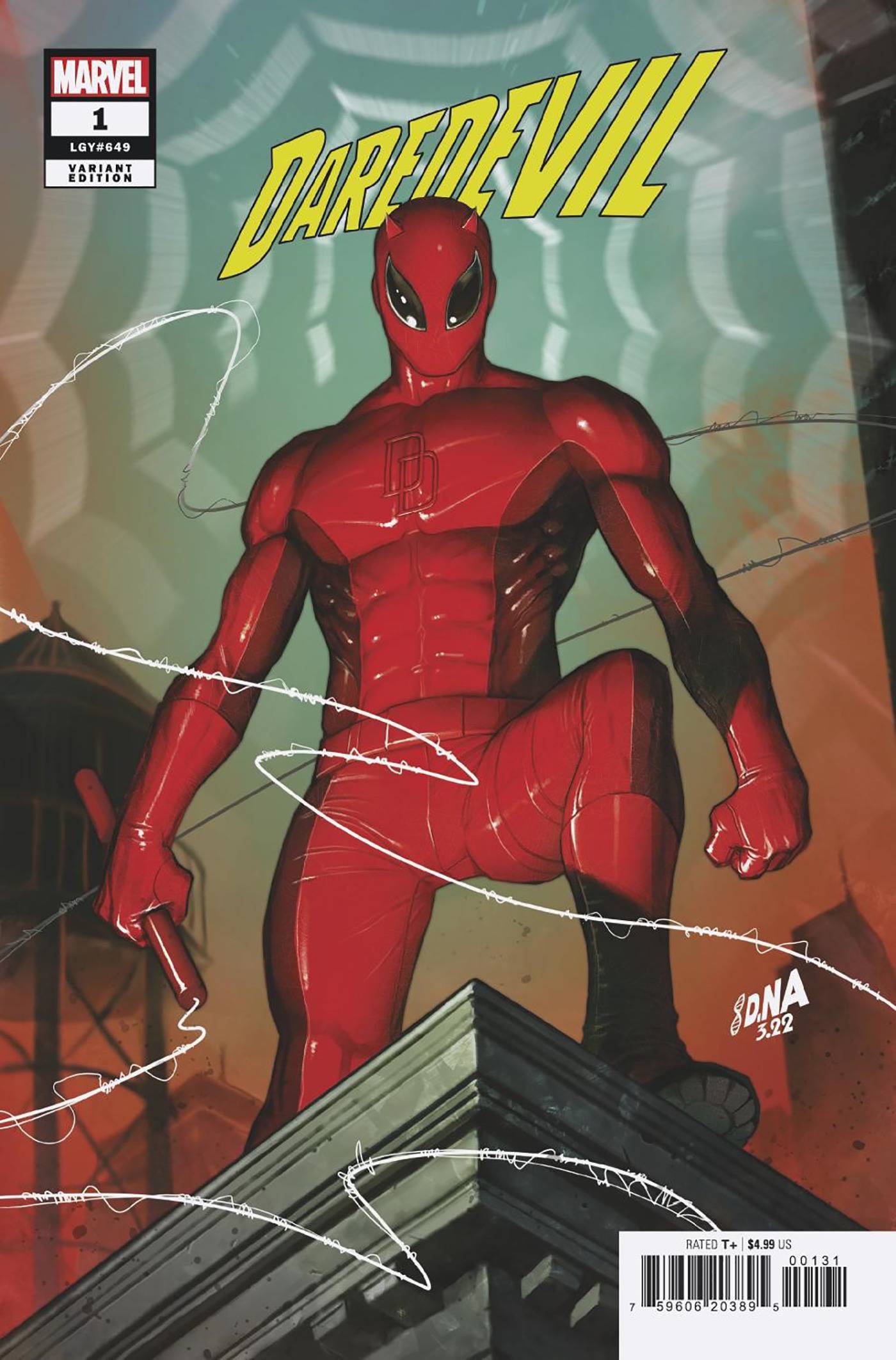 APR220763 - DAREDEVIL #1 NAKAYAMA SPIDER-MAN VAR - Previews World