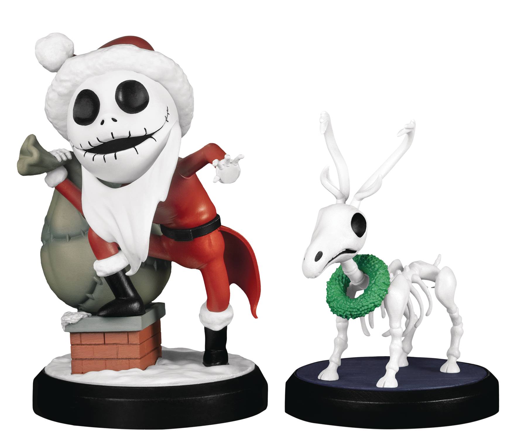 NBX SANTA JACK & SKELETON REINDEER PX GID MEA-40SP (Net)
