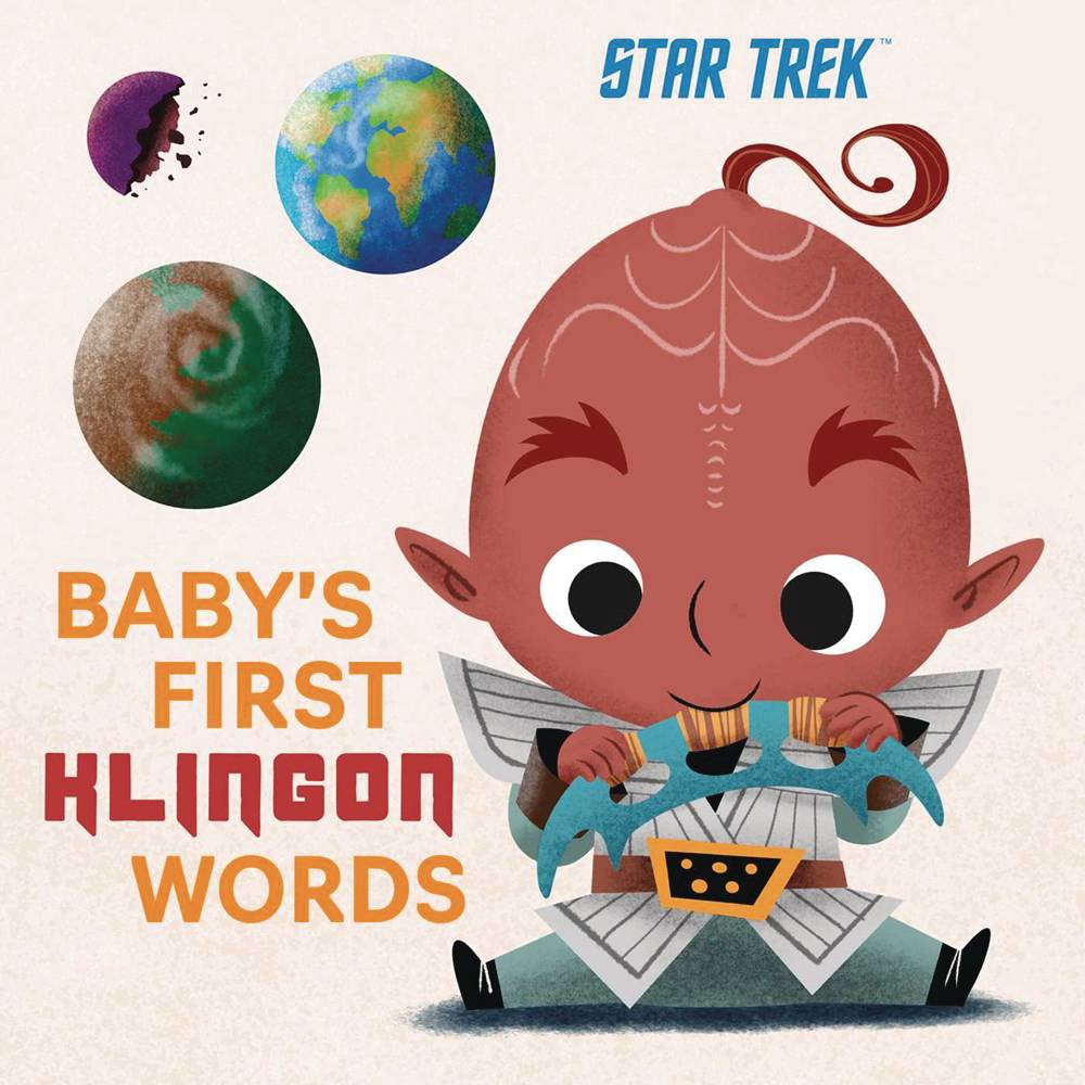 STAR TREK BABYS FIRST KLINGON WORDS BOARD BOOK