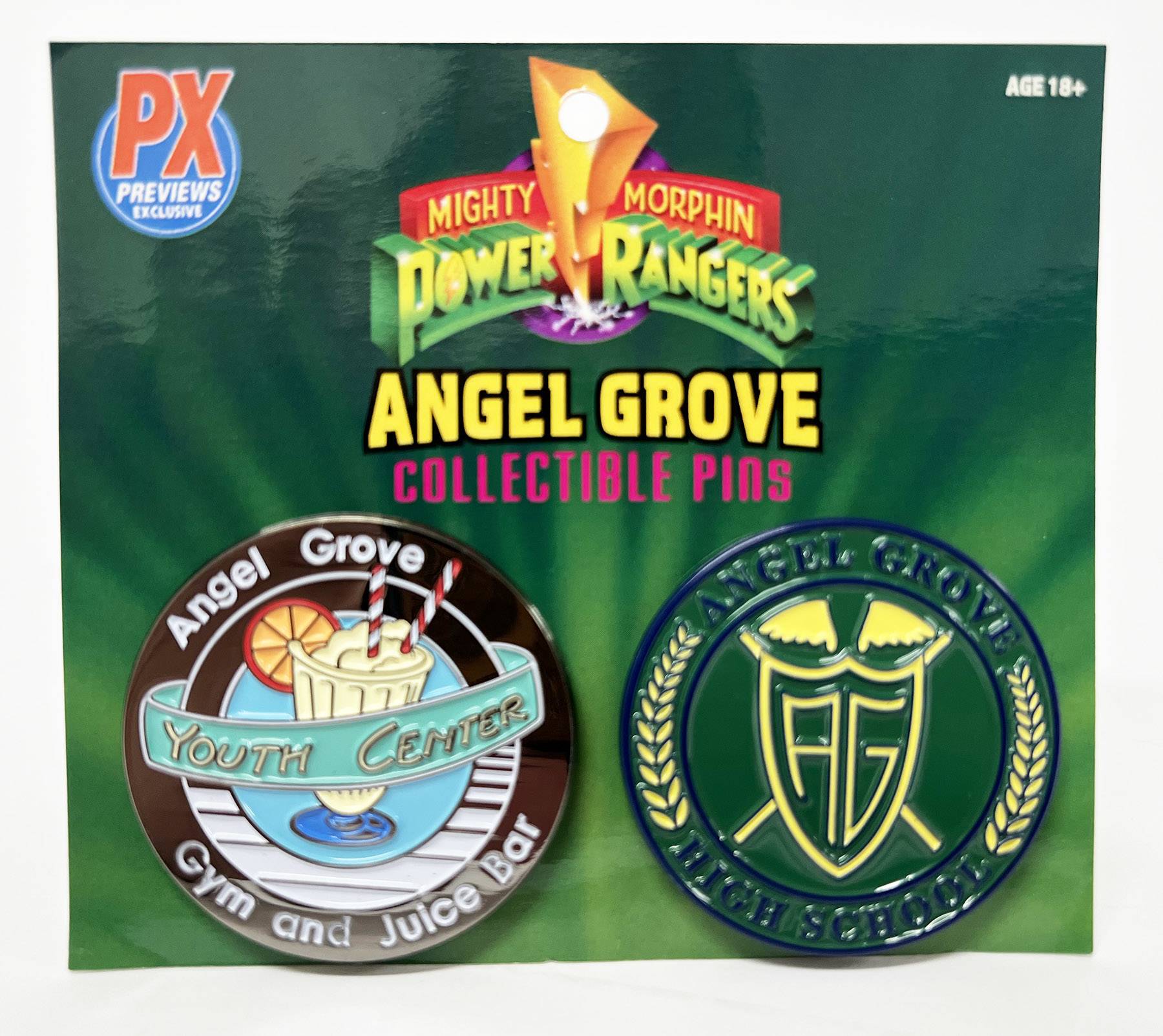 POWER RANGERS ANGEL GROVE PX PIN SET