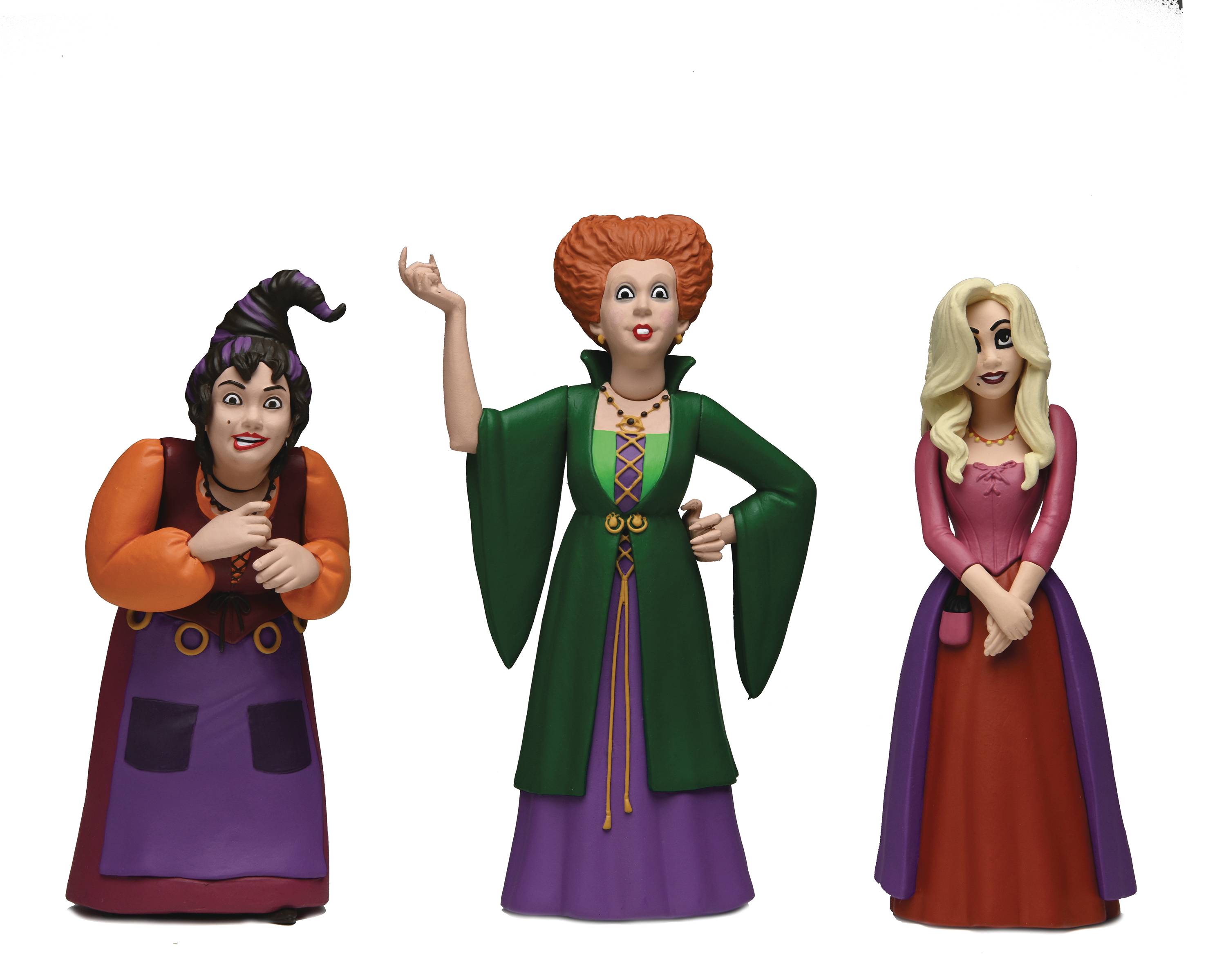 HOCUS POCUS TOONY TERROR SANDERSON SISTERS 6IN AF 3PK
