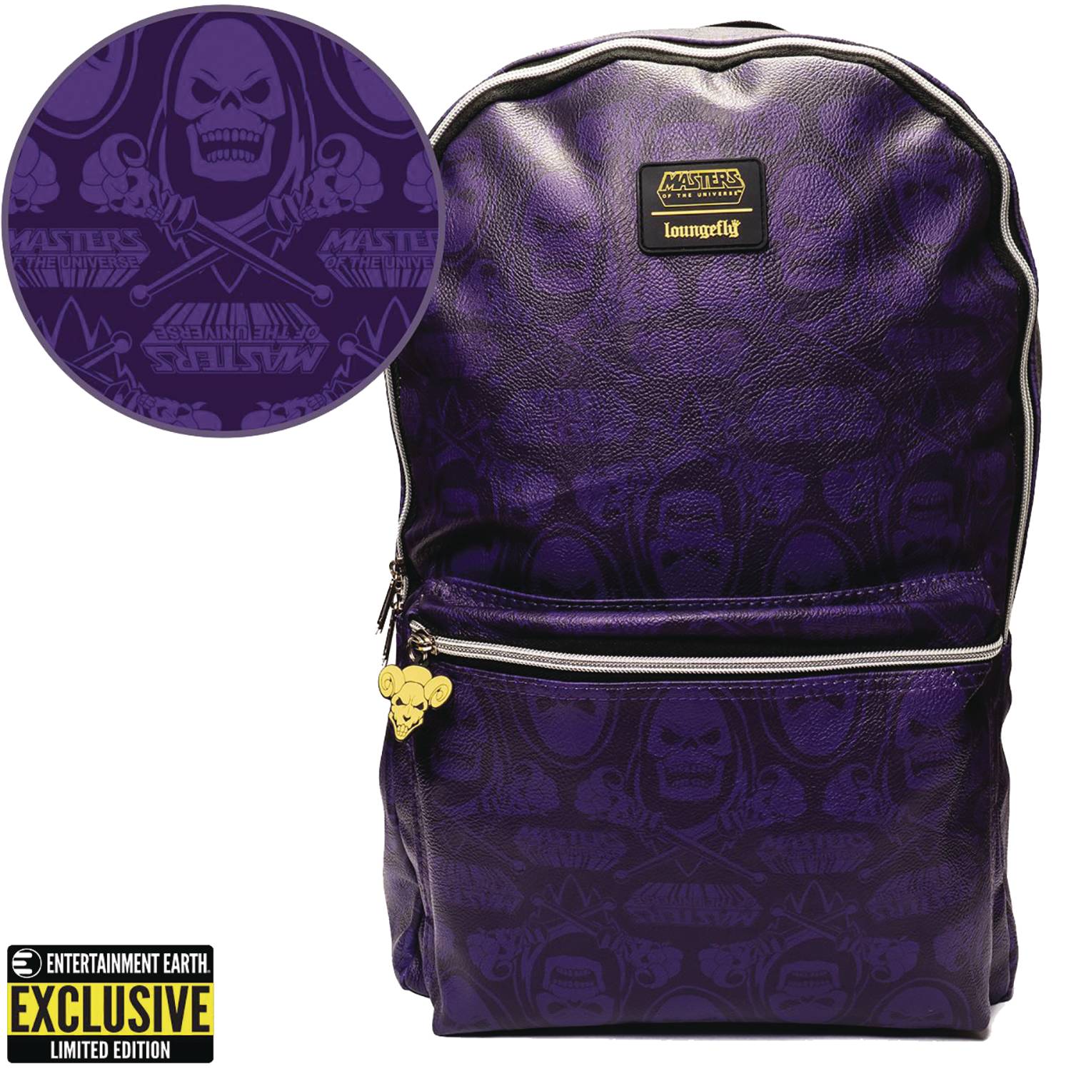 MASTERS OF THE UNIVERSE SKELETOR BACKPACK
