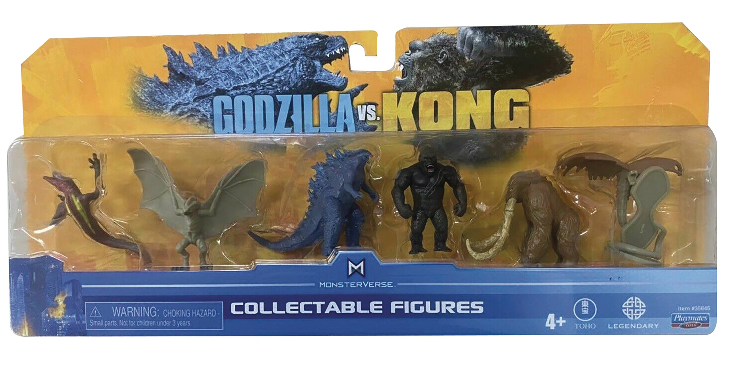 GODZILLA VS KING KONG 2IN MINIFIGURE BUNDLE PACK