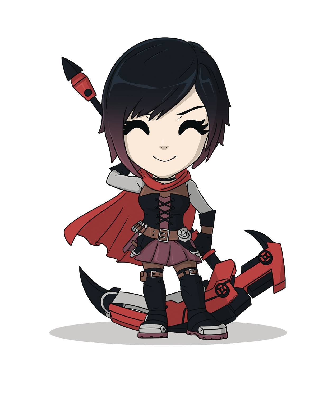 MAR228070 - RWBY RUBY ROSE VINYL FIGURE - Previews World MAR228070 - RWBY RUBY ROSE VINYL FIGURE - Previews World