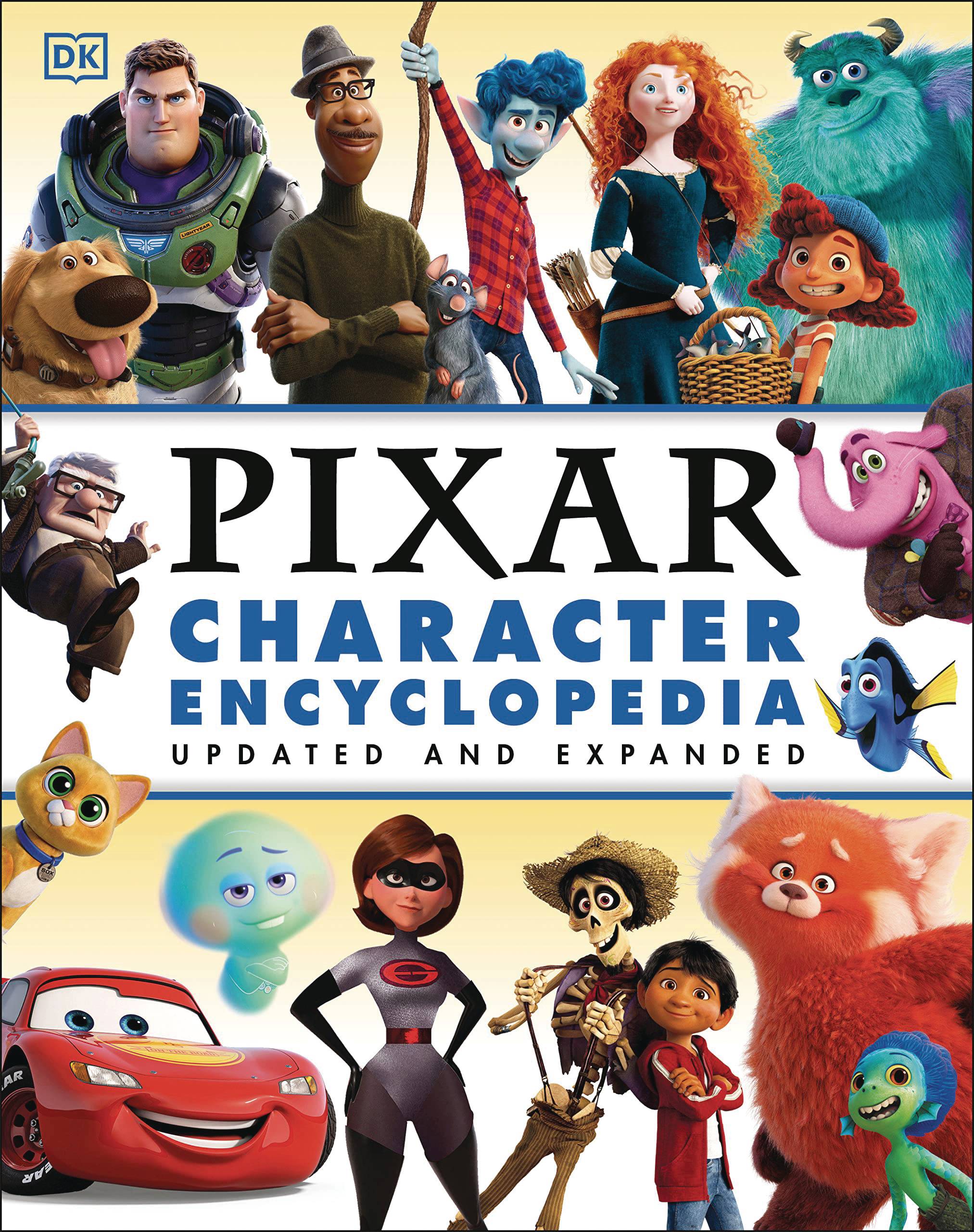 DISNEY PIXAR CHARACTER ENCYCLOPEDIA UPDATED EXPANDED
