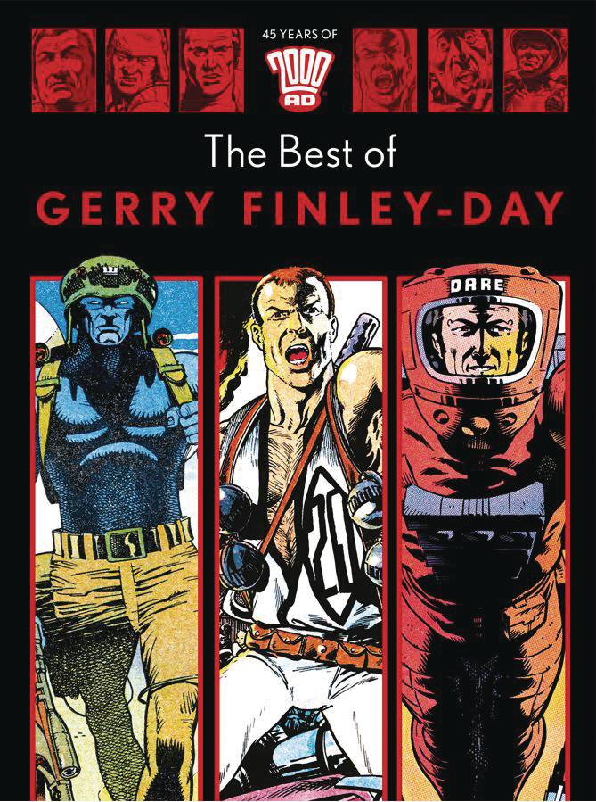 45 YEARS OF 2000 AD BEST OF GERRY FINLEY-DAY HC