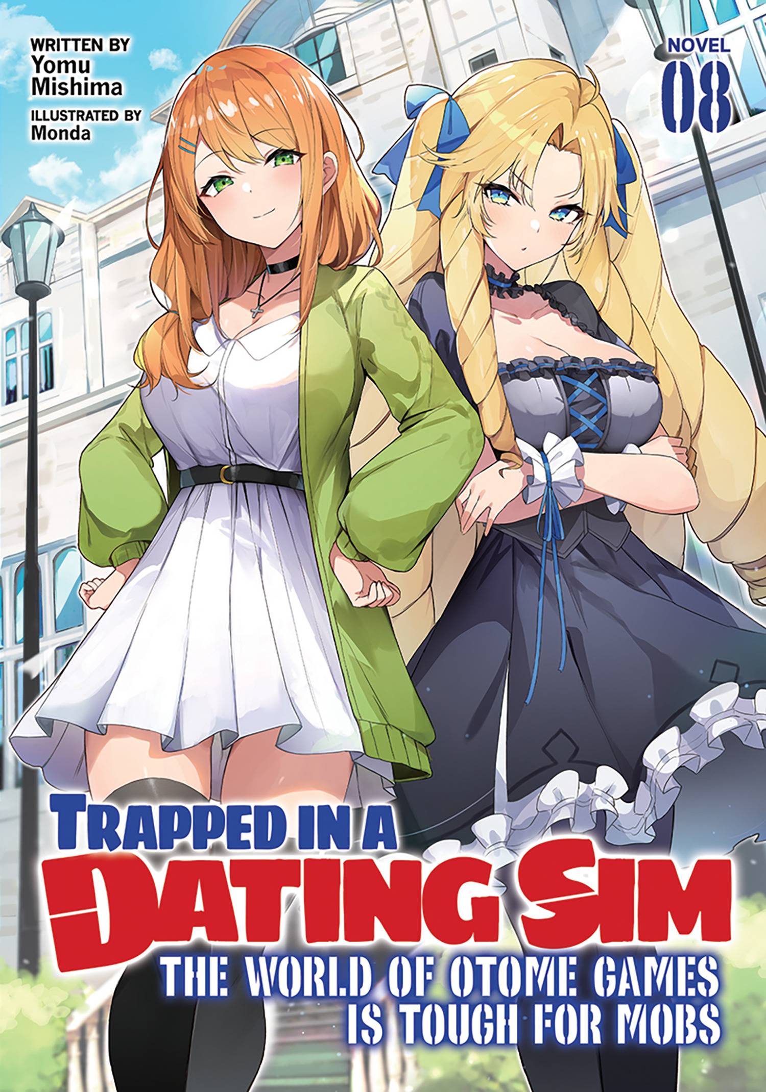 TRAPPED IN DATING SIM WORLD OTOME GAMES NOVEL SC VOL 08