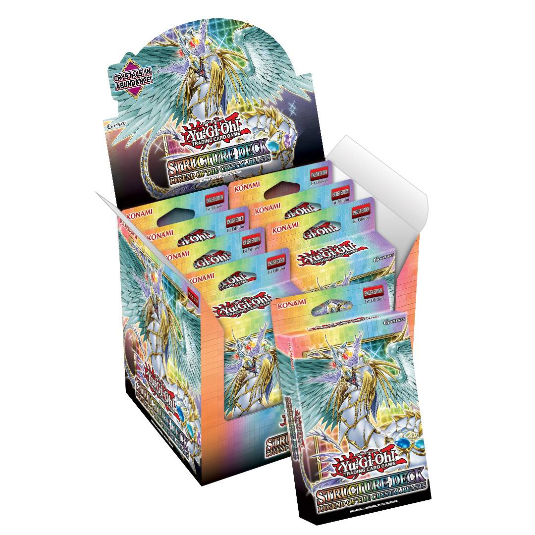 Mar Yu Gi Oh Tcg Structure Crystal Beasts 8ct Previews World