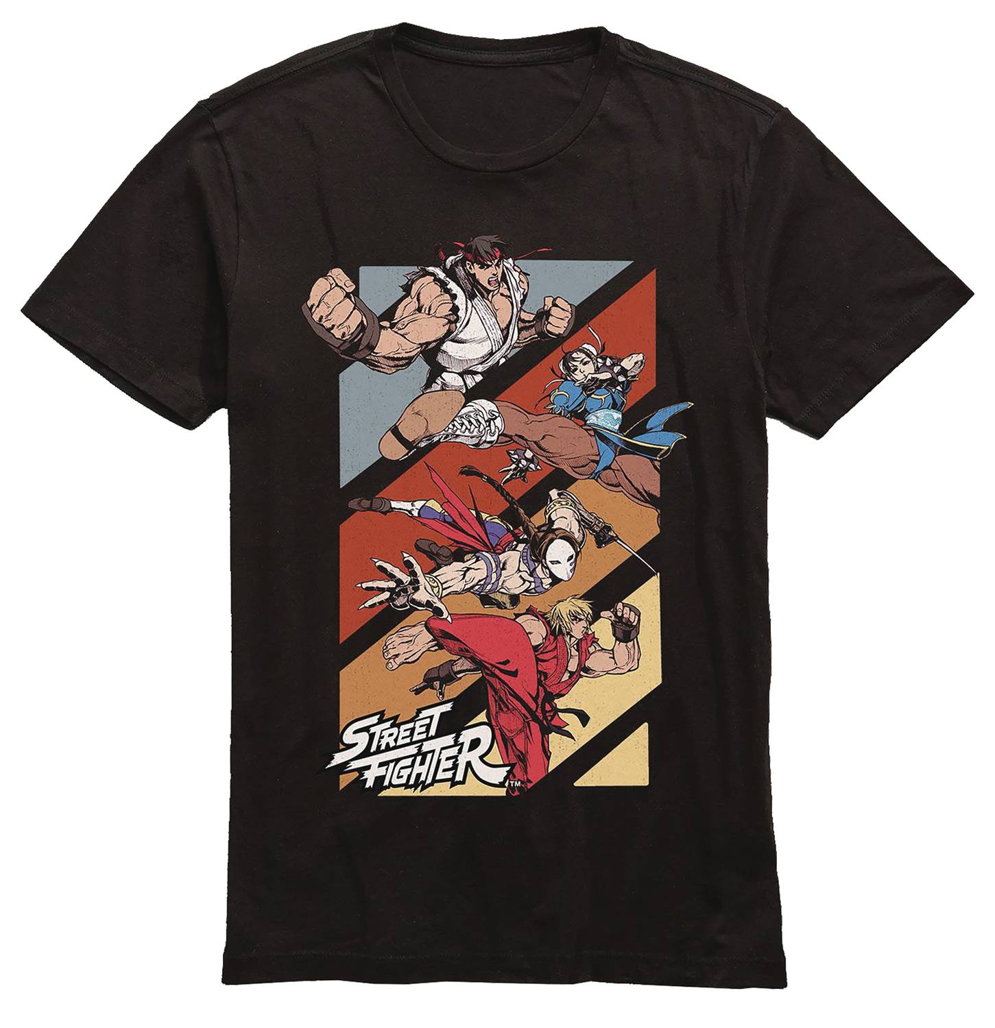 STREET FIGHTER BANNERS T/S LG