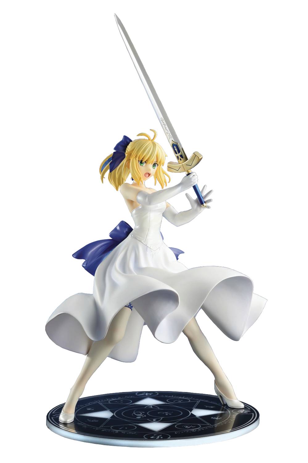 FATE/STAY NIGHT UBW SABER WHITE DRESS 1/8 SCALE FIG  (M