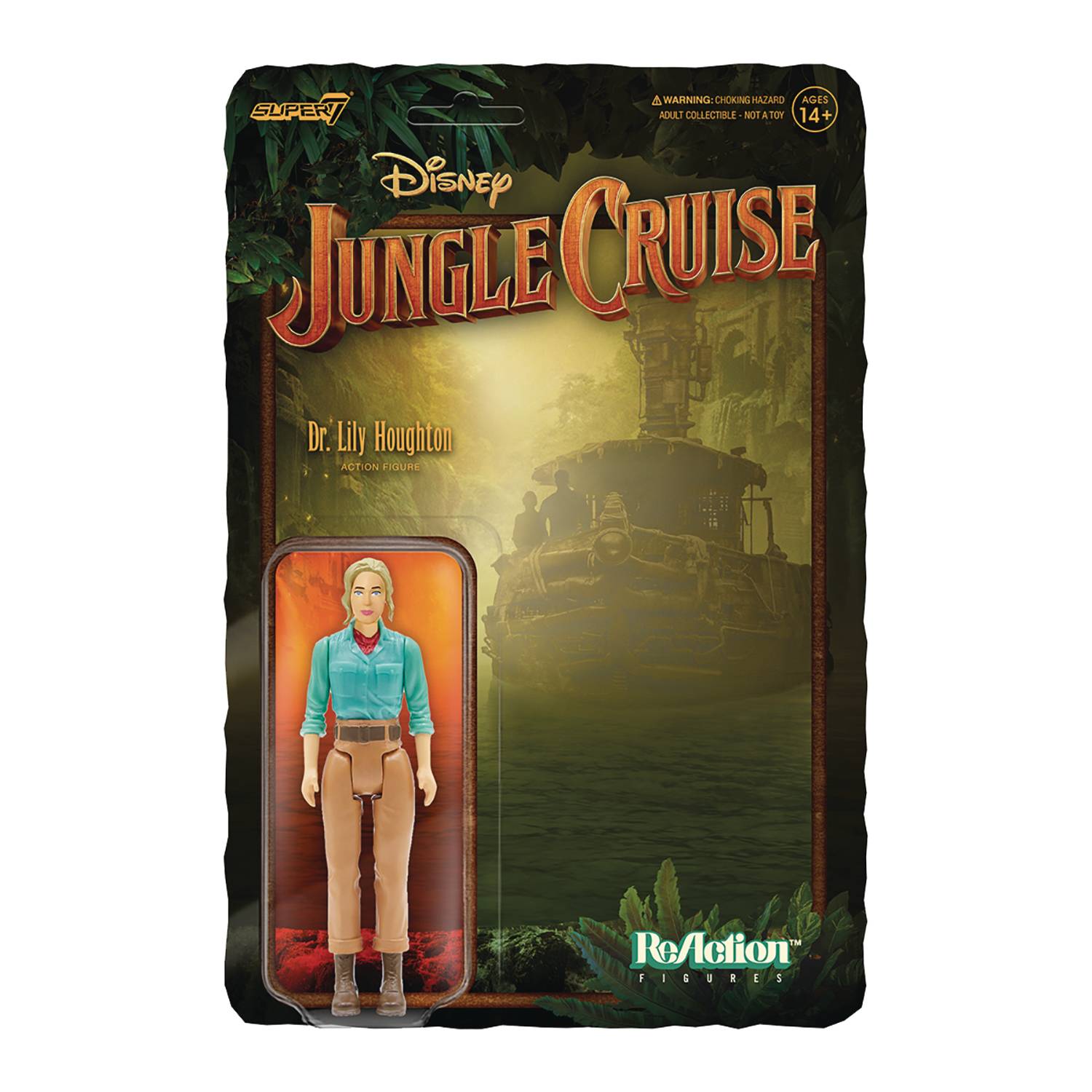 DISNEY JUNGLE CRUISE DR LILY REACTION FIG  (MAR229347)