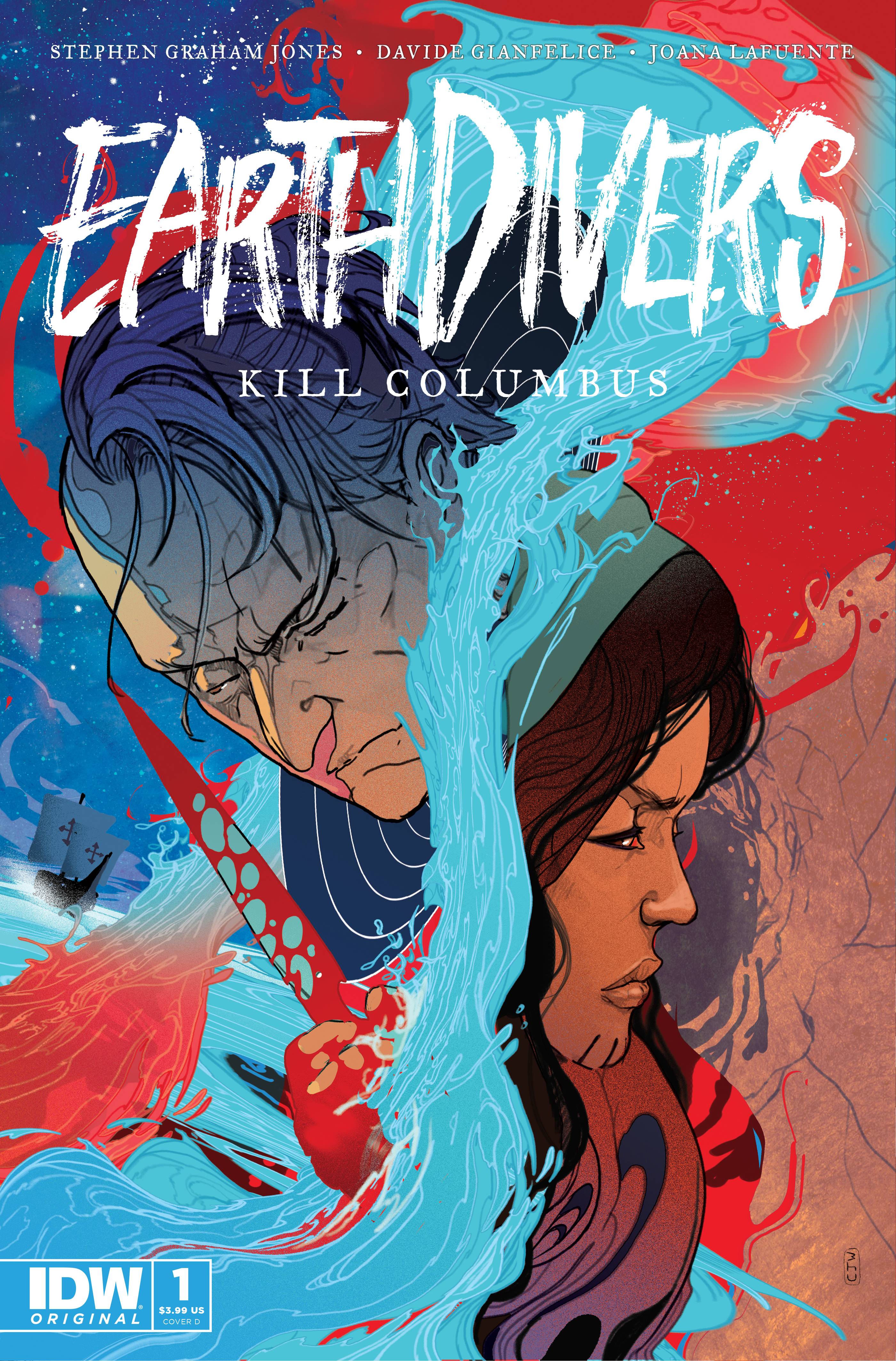 JUL221608 - EARTHDIVERS #1 CVR D WARD (MR) - Previews World