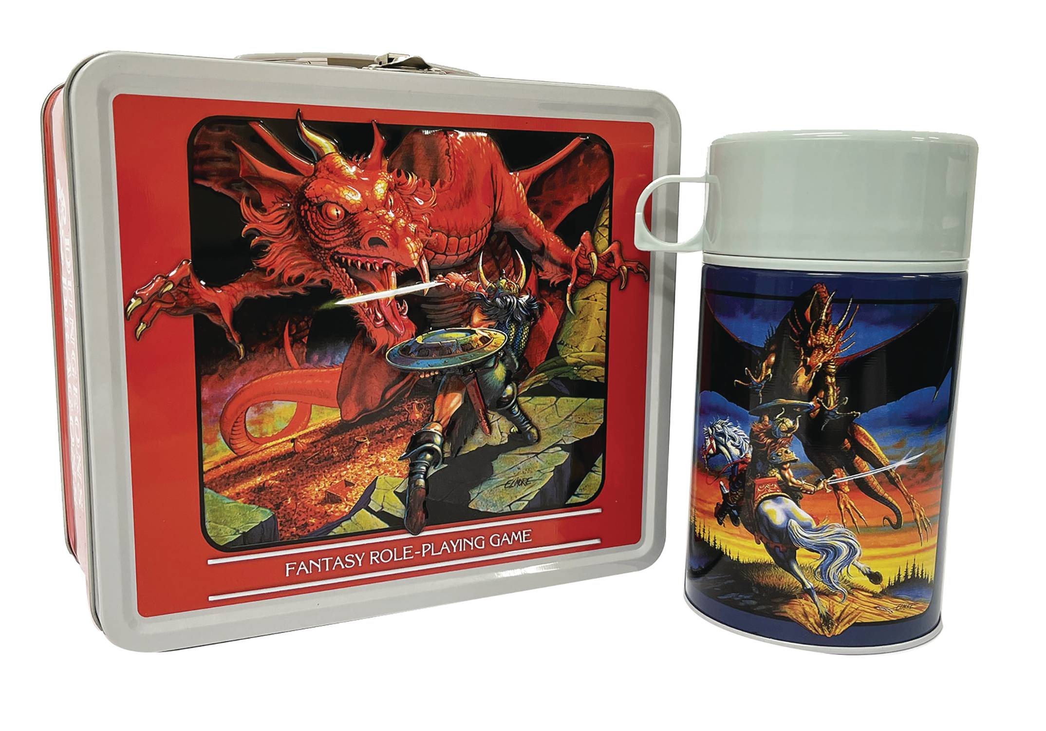 TIN TITANS D&D PLAYERS MANUAL PX LUNCHBOX & BEV CONTAINER (C