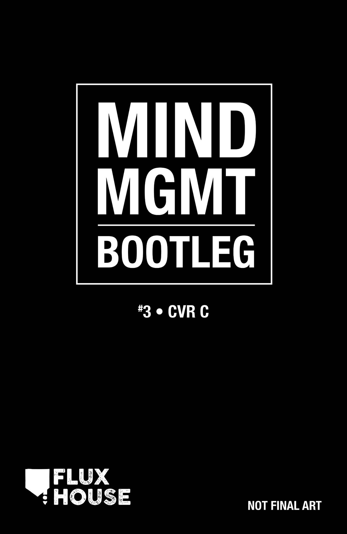 MIND MGMT BOOTLEG #3 (OF 4) CVR C PEREZ