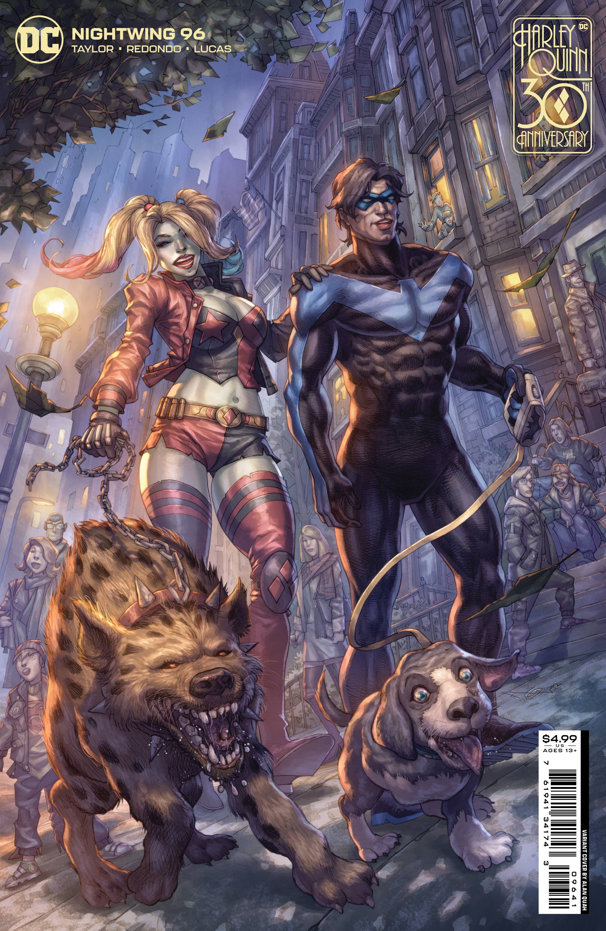 Nightwing and harley quinn comic