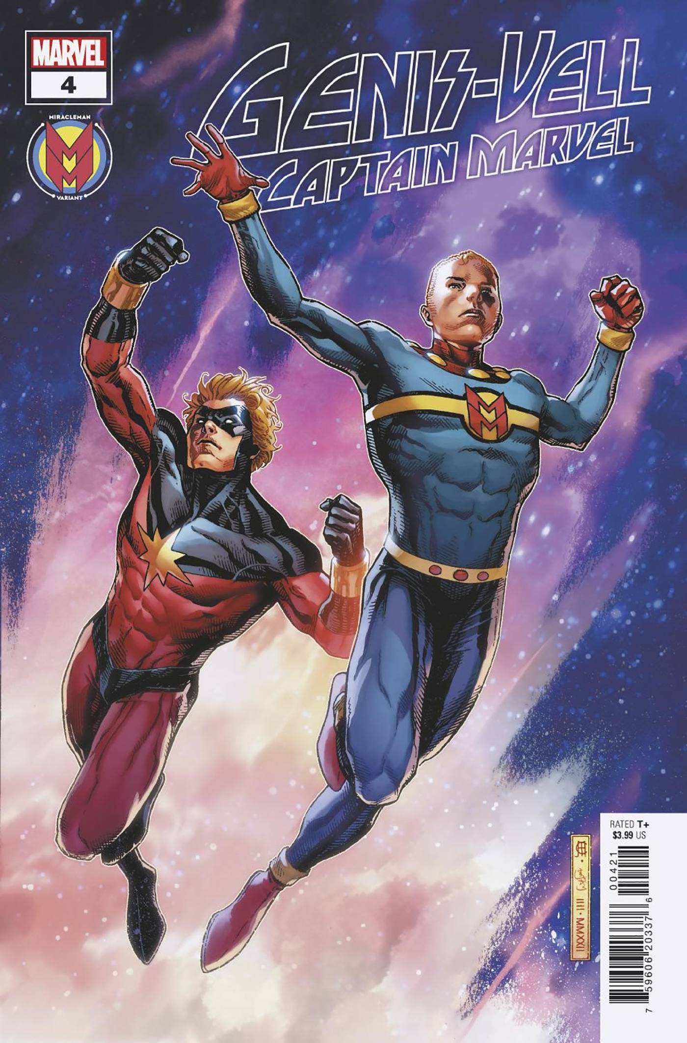 GENIS-VELL CAPTAIN MARVEL #4 (OF 5) CHEUNG MIRACLEMAN VAR