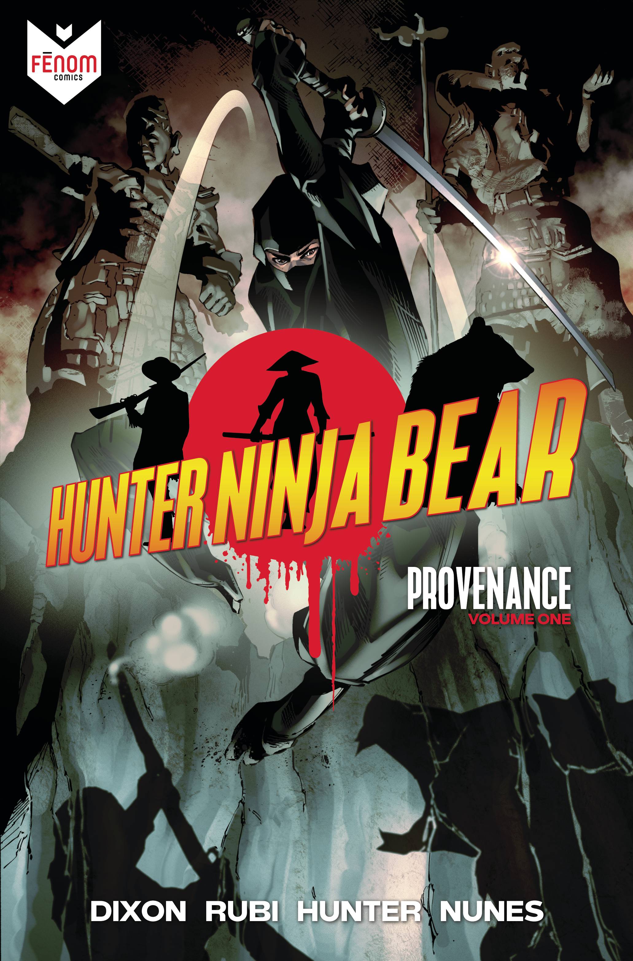 Hunter ninja bear comic