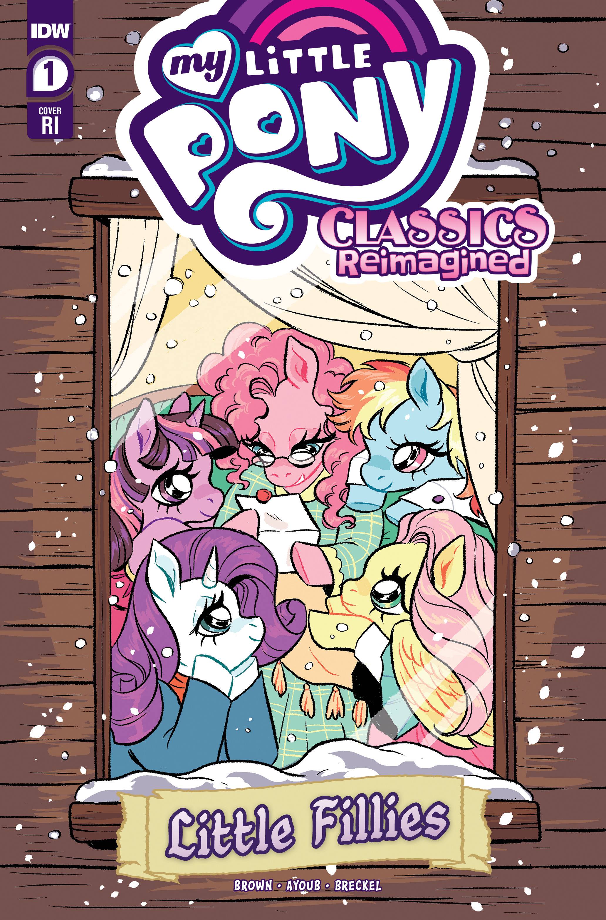 SEP221698 - MY LITTLE PONY CLASSICS REIMAGINED LITTLE FILLIES #1 CVR C 1 -  Previews World