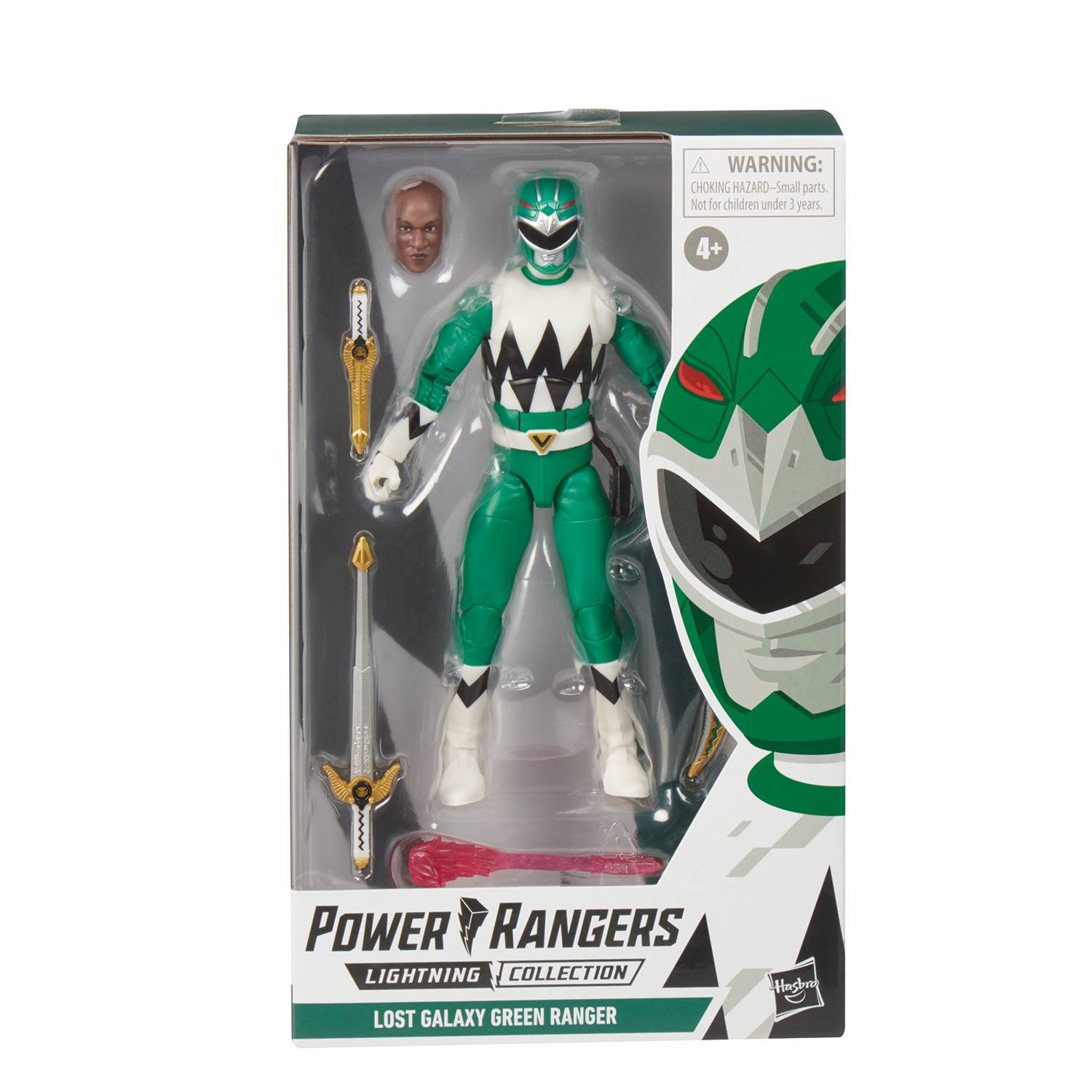 POWER RANGERS LIGHTNING LG GREEN RANGER 6IN AF CS