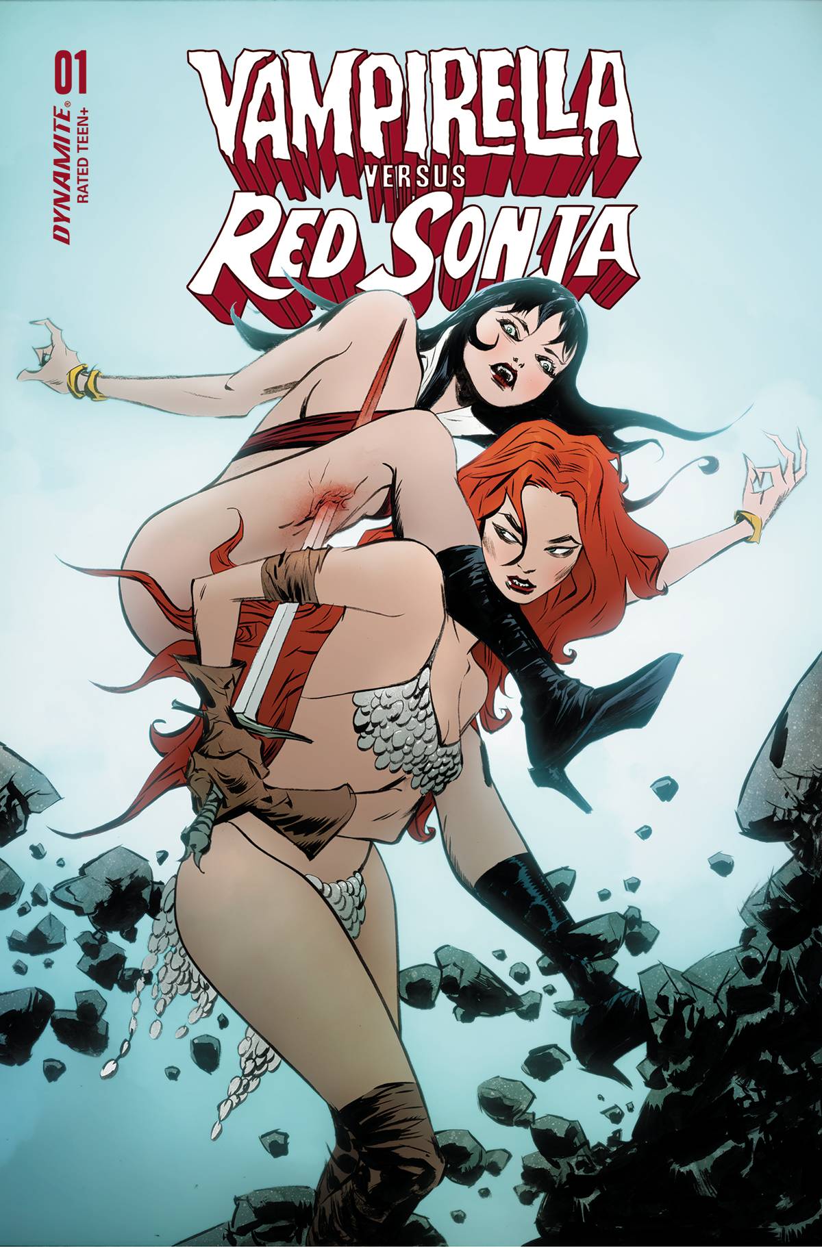 SEP220679 - VAMPIRELLA VS RED SONJA #1 CVR D LEE - Previews World