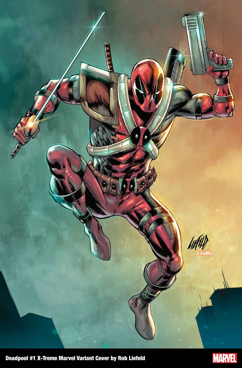 SEP220894 - DEADPOOL #1 LIEFELD X-TREME MARVEL VAR - Previews World