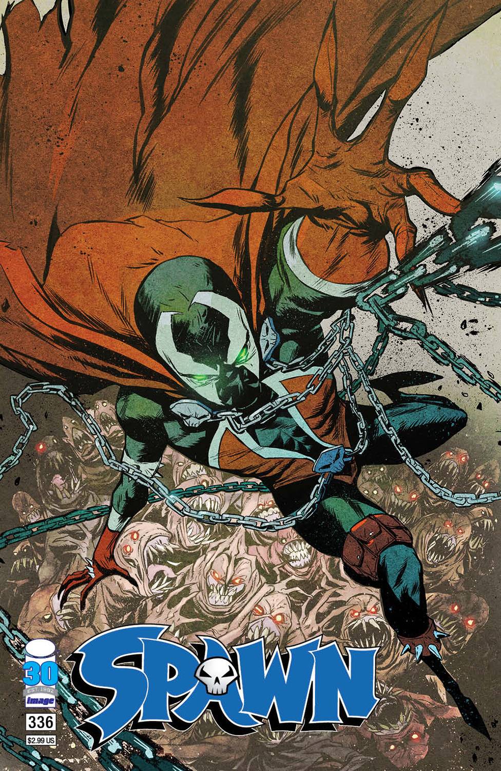 SPAWN #336 CVR A GREENE