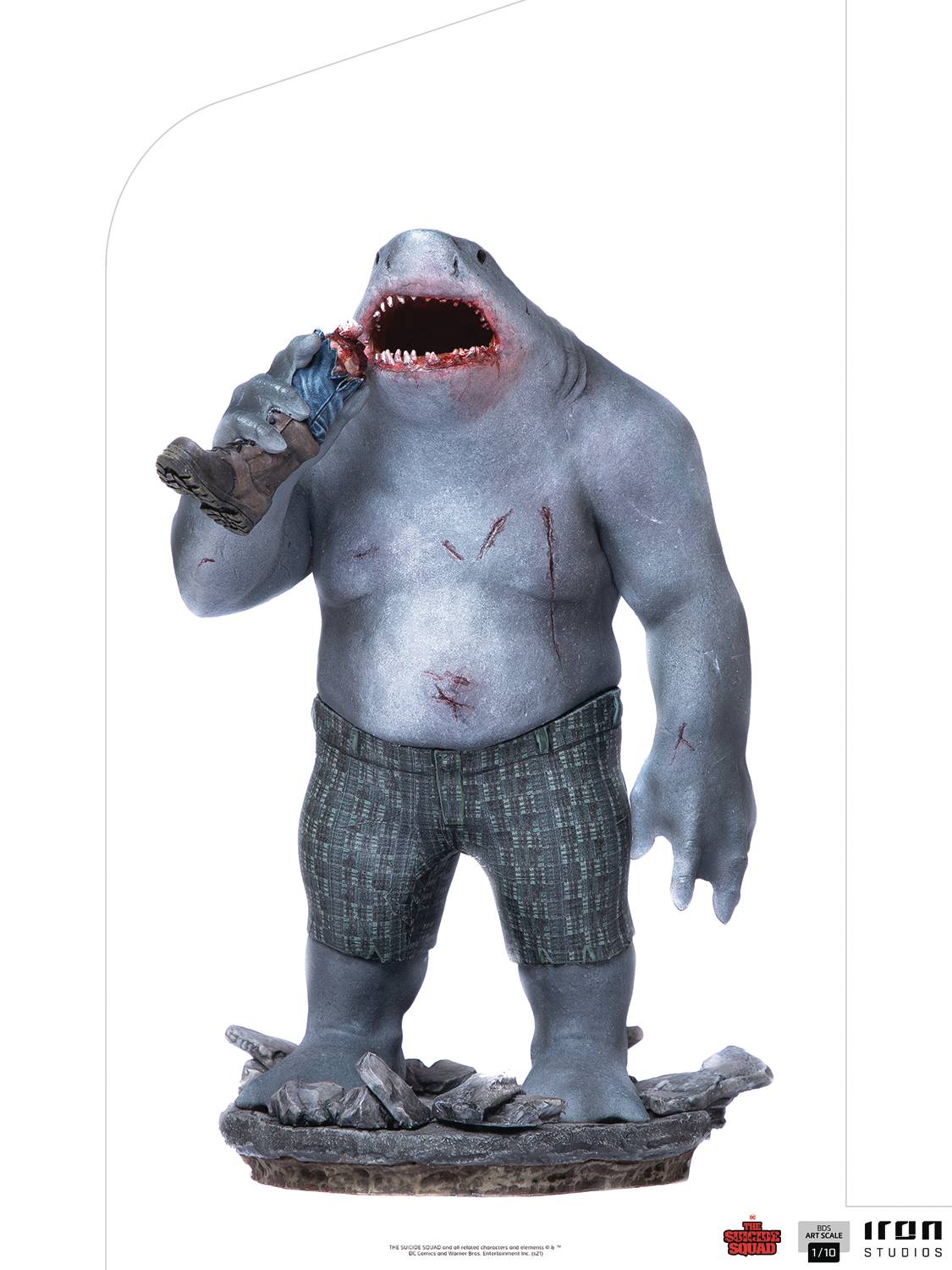 DC THE SUICIDE SQUAD KING SHARK BDS ART SCALE 1/10 STATUE (N