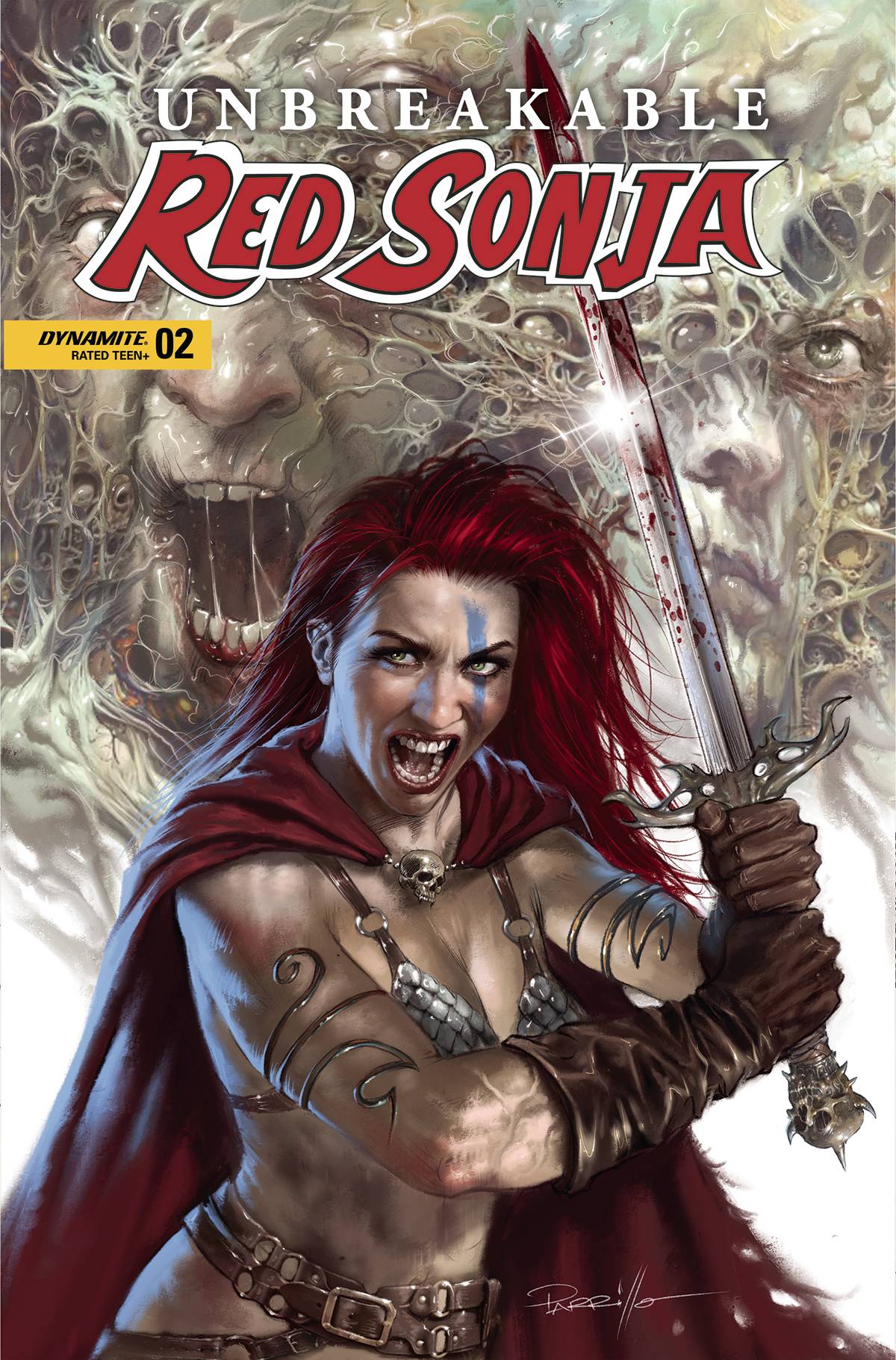 UNBREAKABLE RED SONJA #2 CVR A PARRILLO