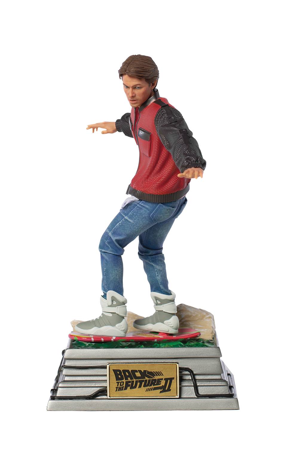 JUN228604 - BACK TO THE FUTURE MARTY MCFLY HOVERBOARD ART SCALE 1