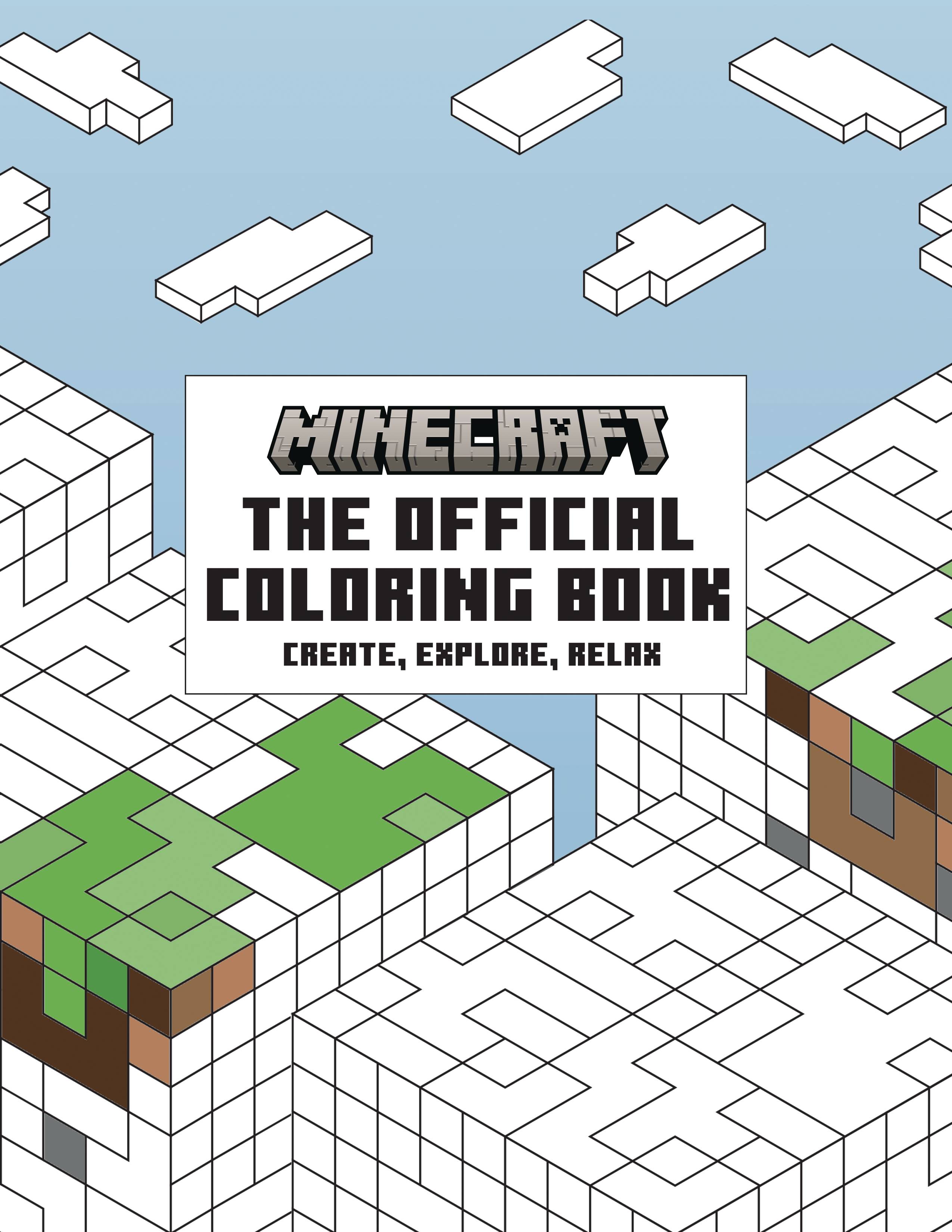 MINECRAFT OFFICIAL COLORING BOOK