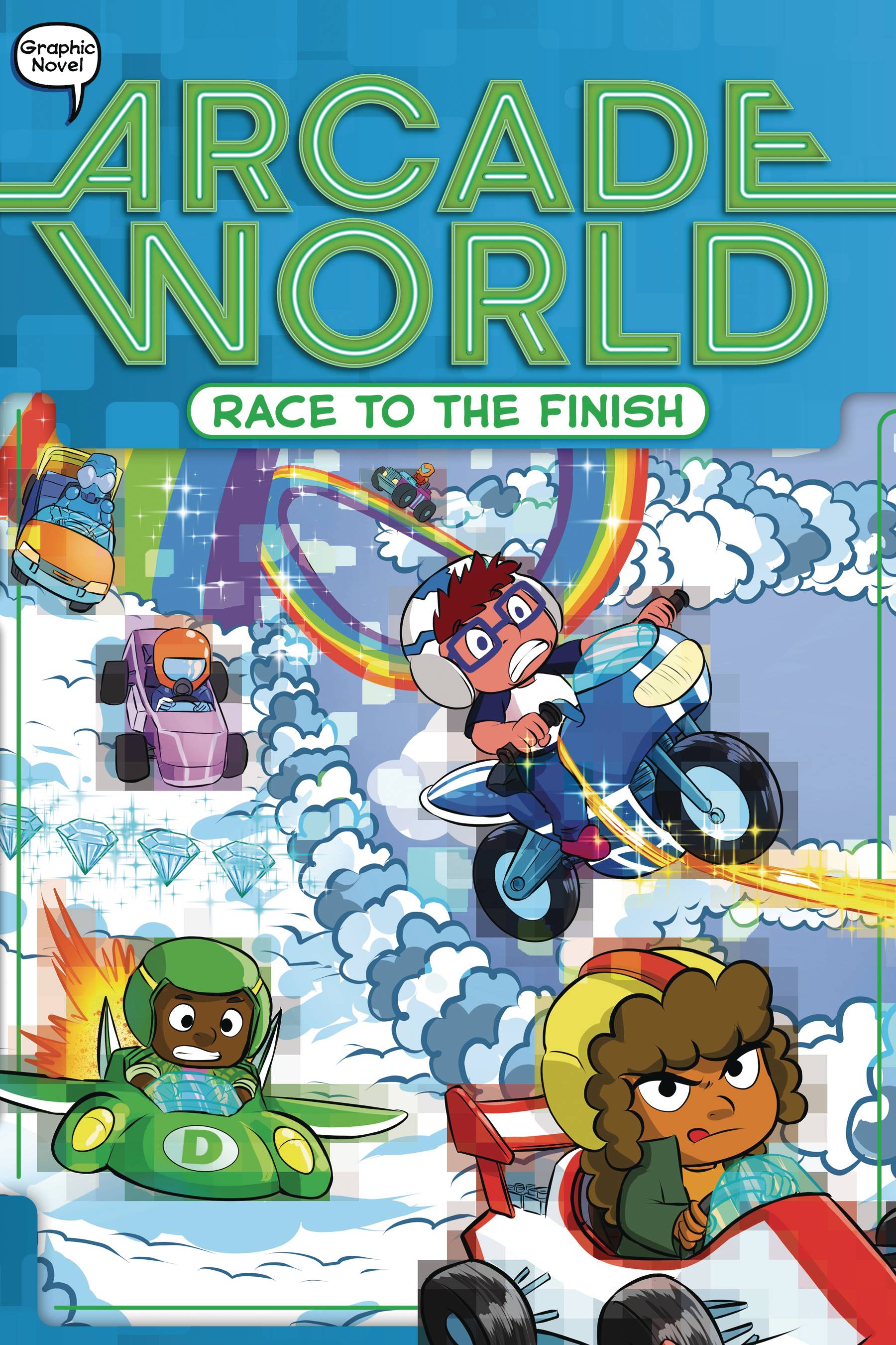 ARCADE WORLD GN CHAPTERBOOK VOL 05 RACE TO THE FINISH