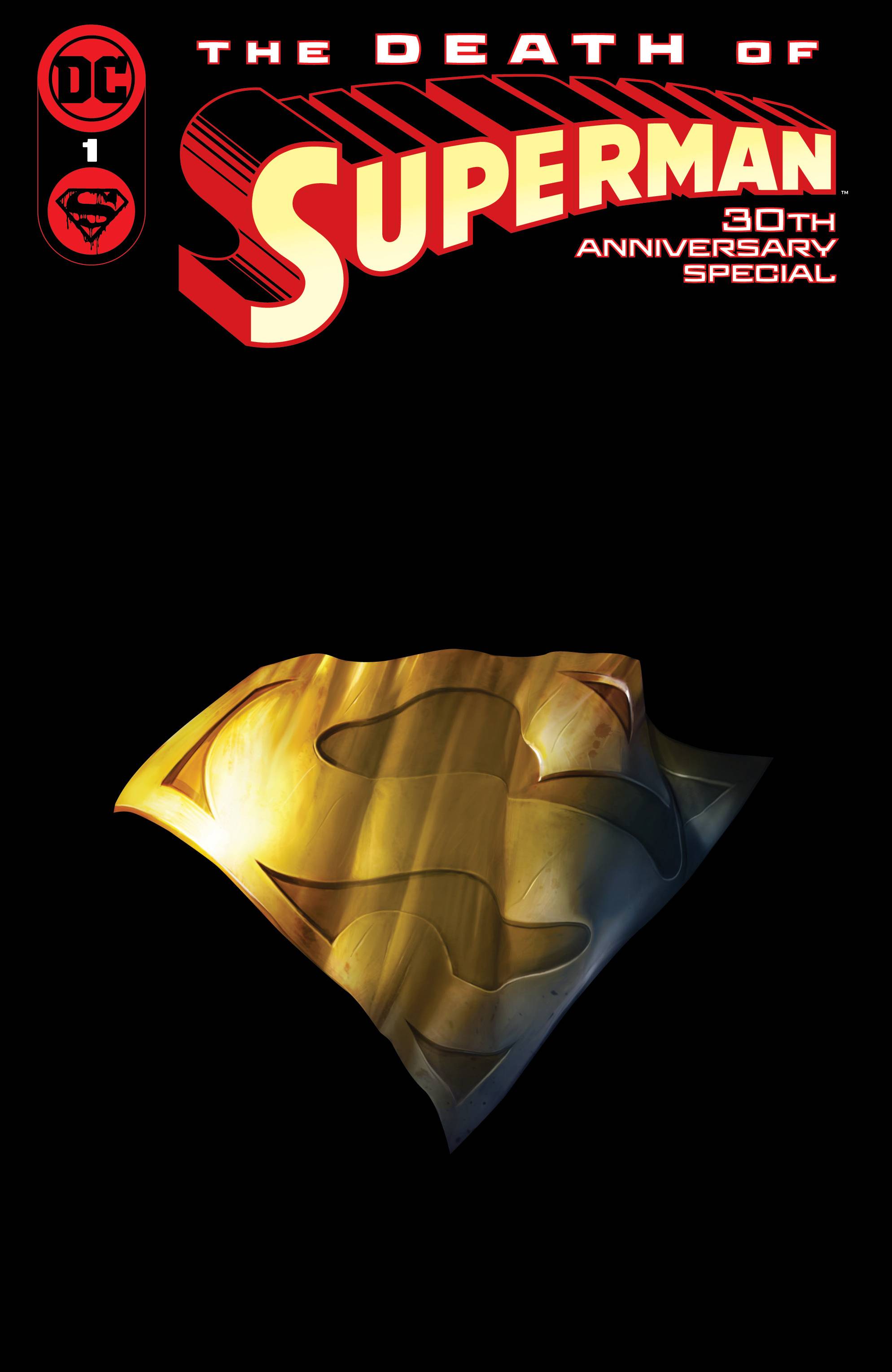 DEATH OF SUPERMAN 30TH ANN SPEC #1 CVR E MATTINA DIE CUT