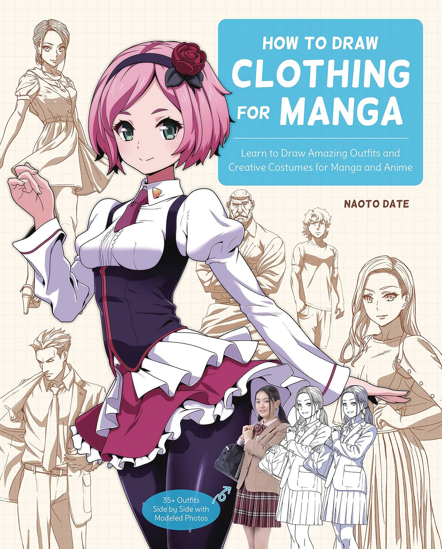 HOW TO DRAW CLOTHING FOR MANGA LEARN DRAW OUTFITS SC