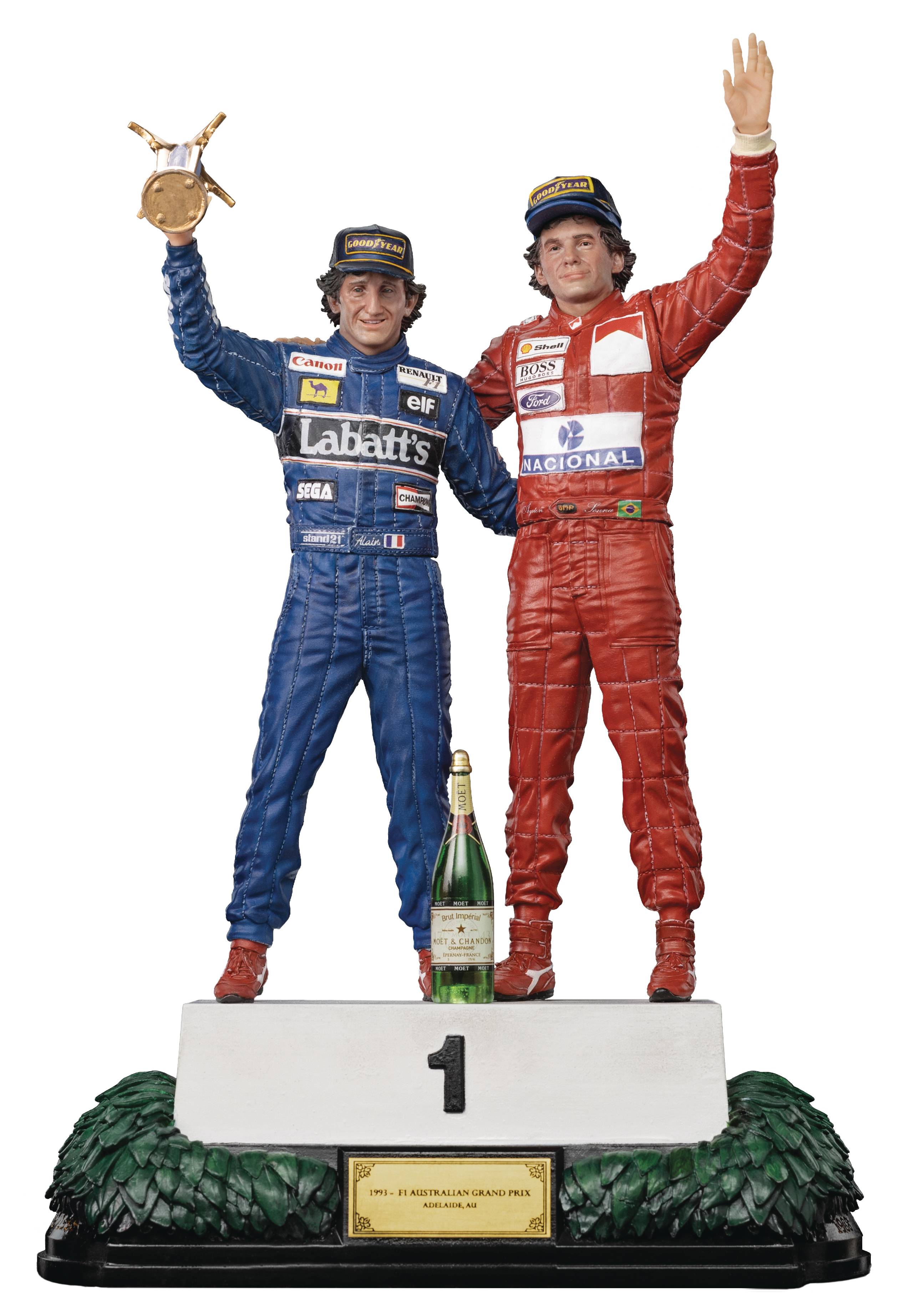 Ayrton Senna 1988 Japan GP Statue by Iron Studios | Sideshow