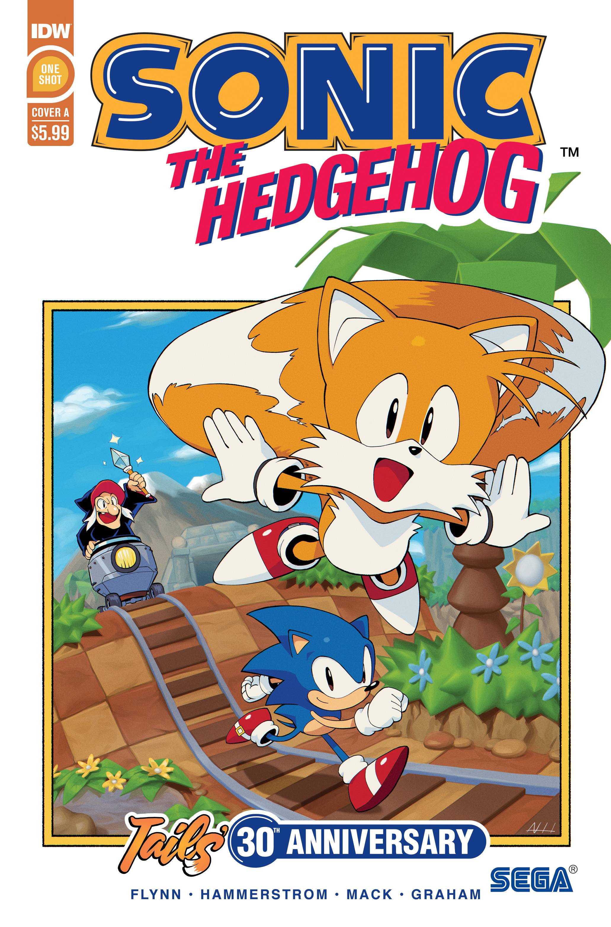 JUN229277 - SONIC THE HEDGEHOG TAILS 30TH ANNV CVR A HAMMERSTROM