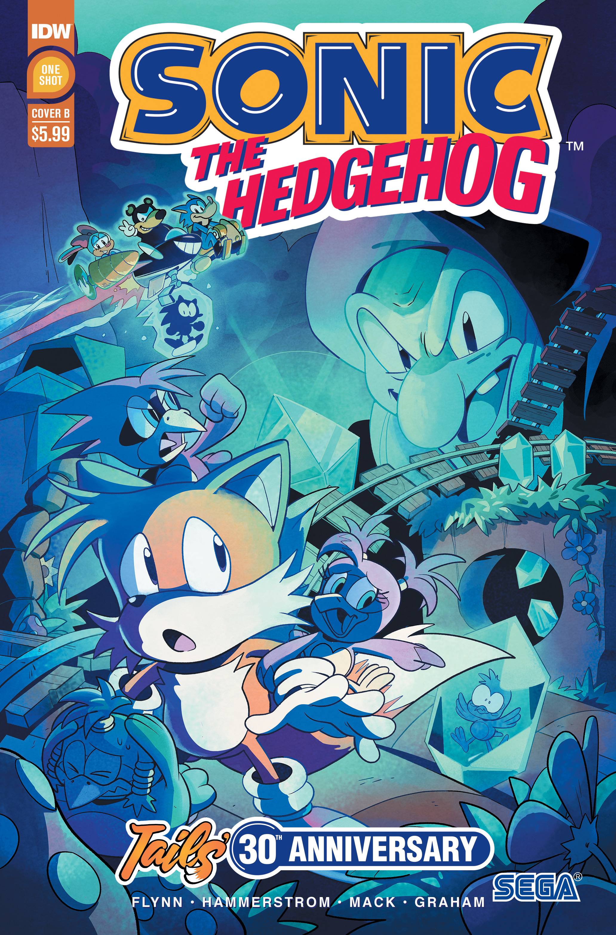 JUN229278 - SONIC THE HEDGEHOG TAILS 30TH ANNV CVR B ROTHLISBERGER