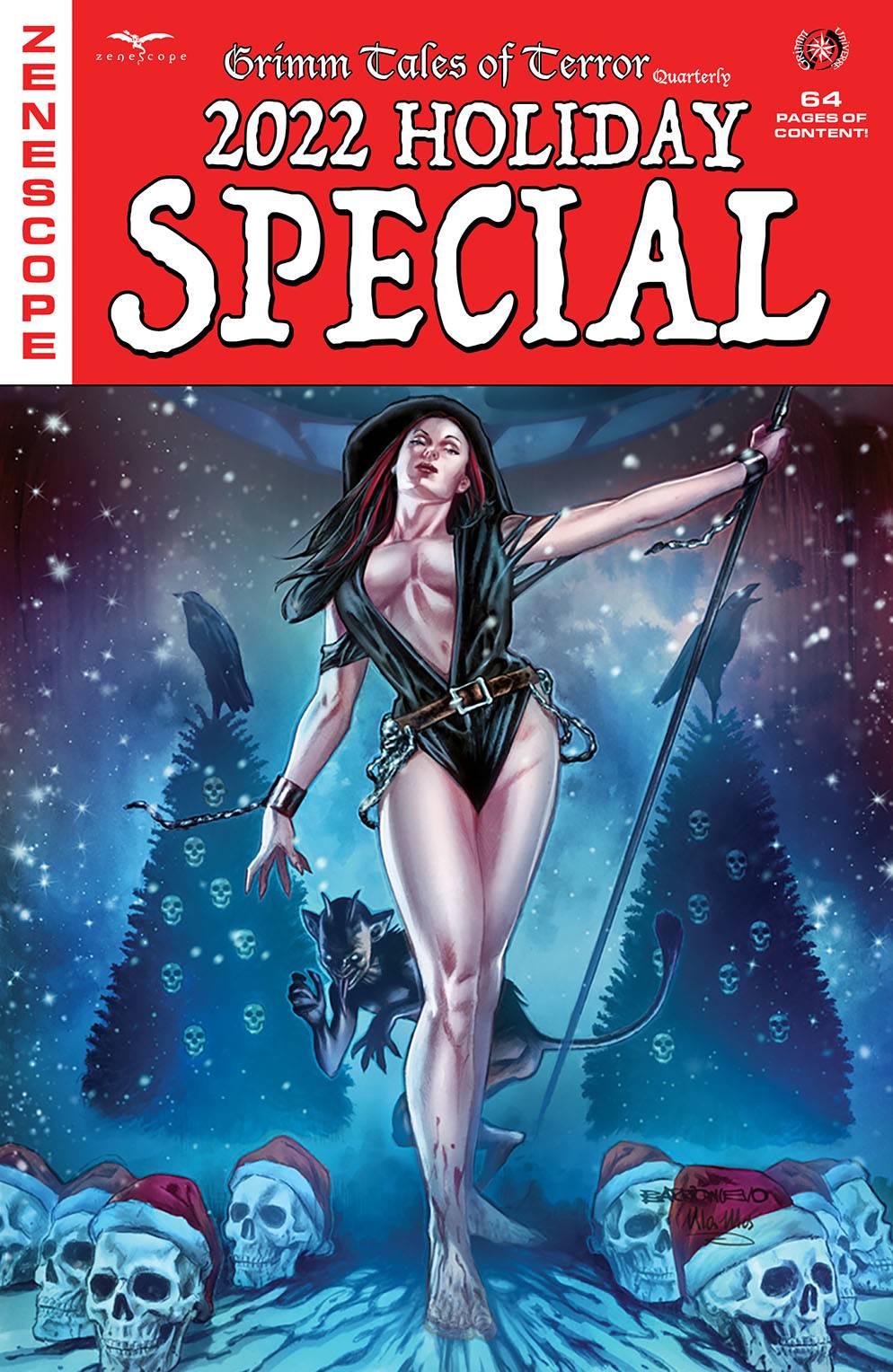 TALES OF TERROR QUARTERLY 2022 HOLIDAY SPECIAL CVR A BARRION