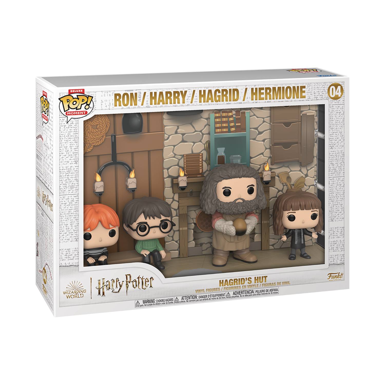 POP MOMENTS DLX HARRY POTTER HAGRIDS HUT VINYL FIG