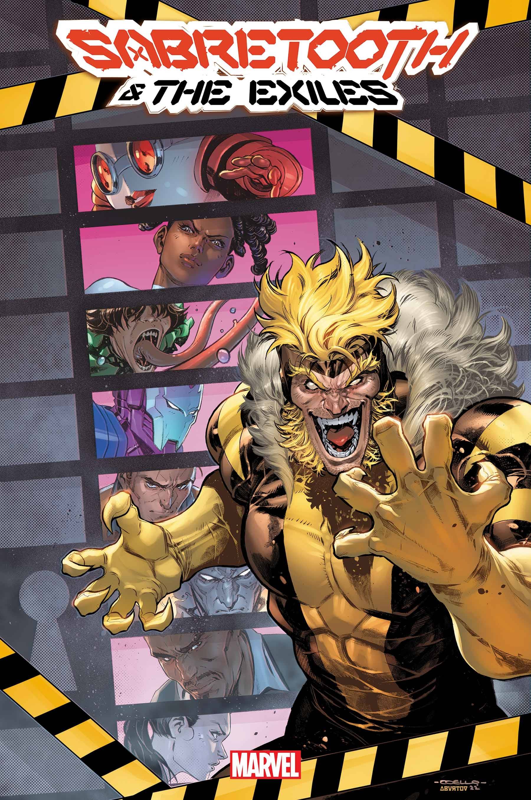 SABRETOOTH AND EXILES #2 (OF 5) COELLO VAR
